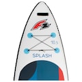 F2 SUP-Board »Splash 10,5"«, (mit Paddel, Pumpe und Transportrucksack)