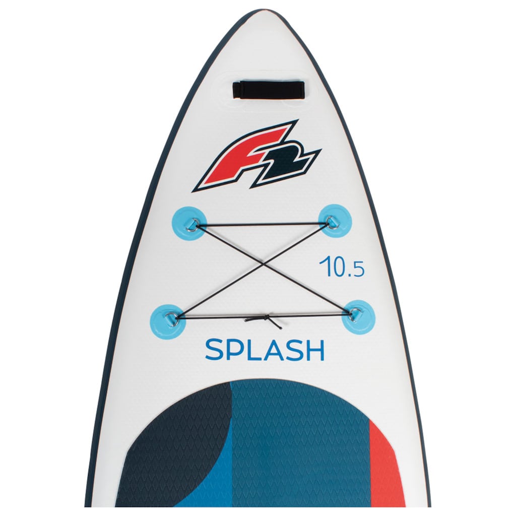 F2 SUP-Board »Splash 10,5"«, (mit Paddel, Pumpe und Transportrucksack)