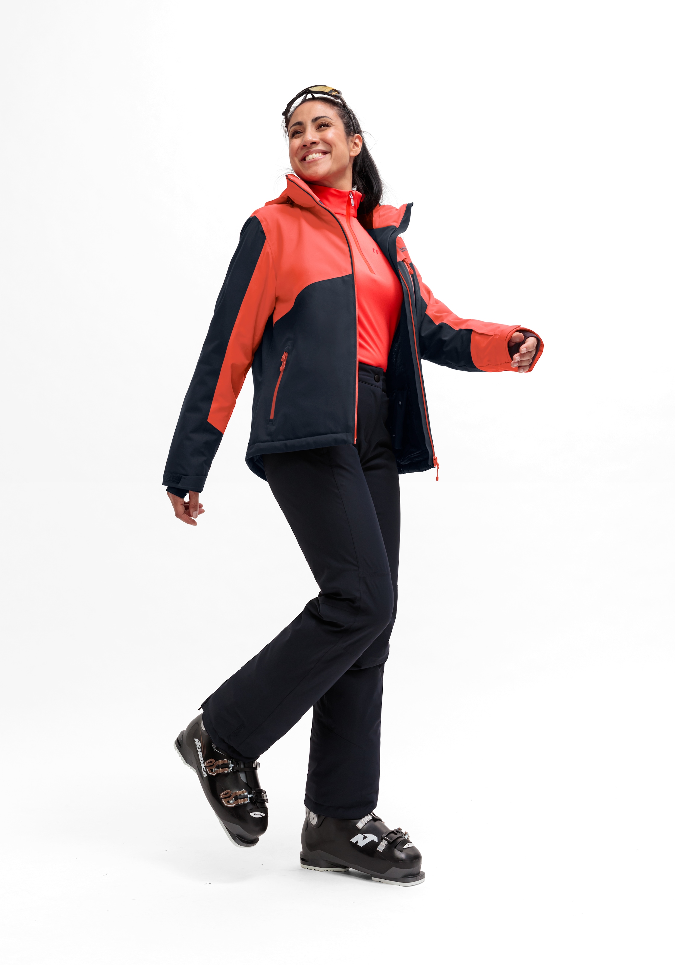 Maier Sports Skijacke »Glacierguard W«, Damen Winterjacke wattiert u. wasserdicht