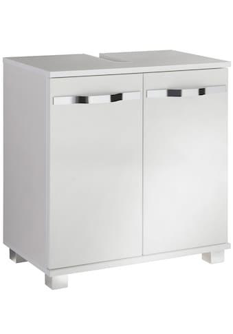 Schildmeyer Waschbeckenunterschrank »Dina«, mit glänzenden Metallgriffen kaufen