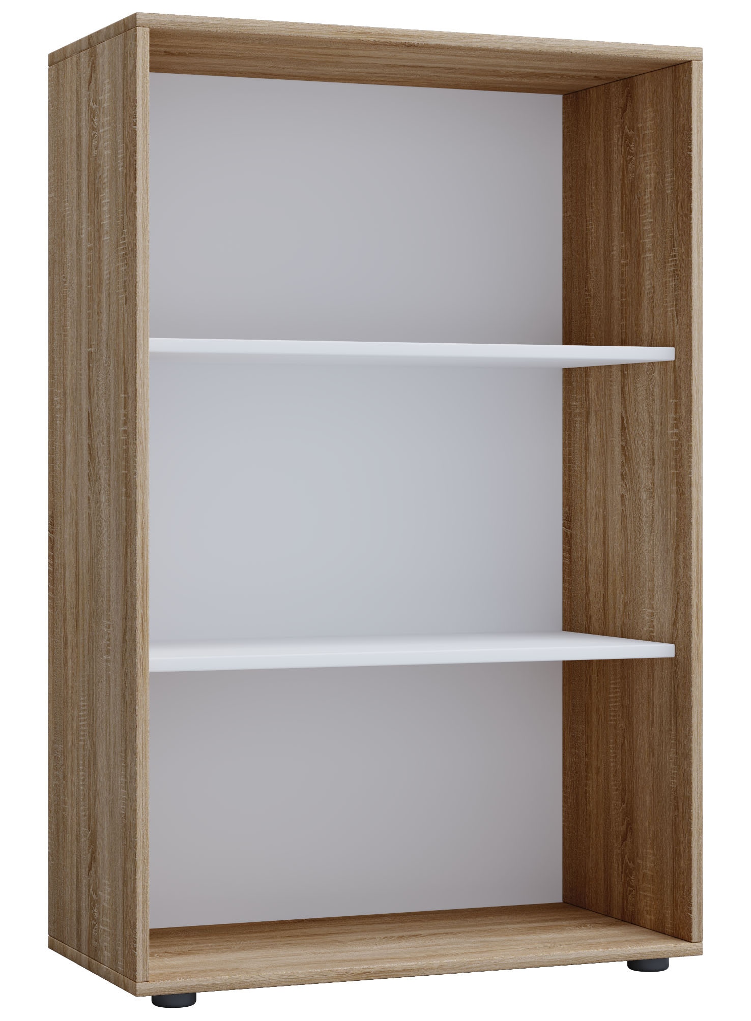 VCM Bücherregal »Holz Büro Regal Bücher Ordner Aktenregal Lona 3f« 1 Stk. tlg.