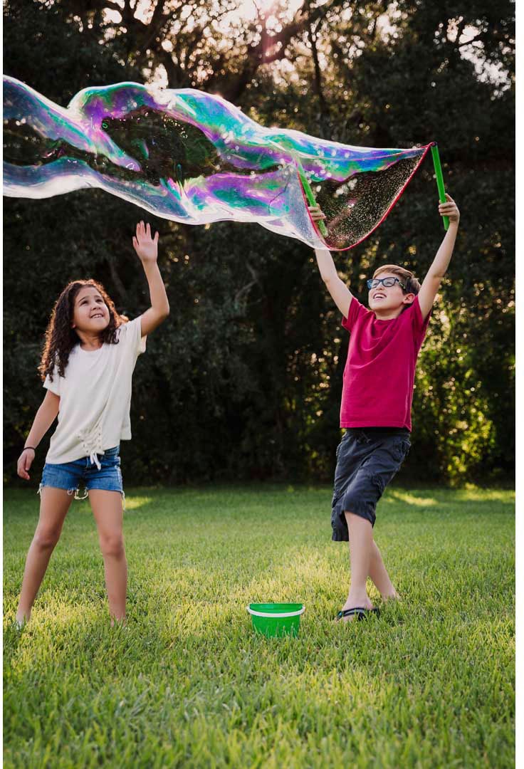 South Beach bubbles Kreativset »South Beach Bubbles, Riesenseifenblasen-Set.«