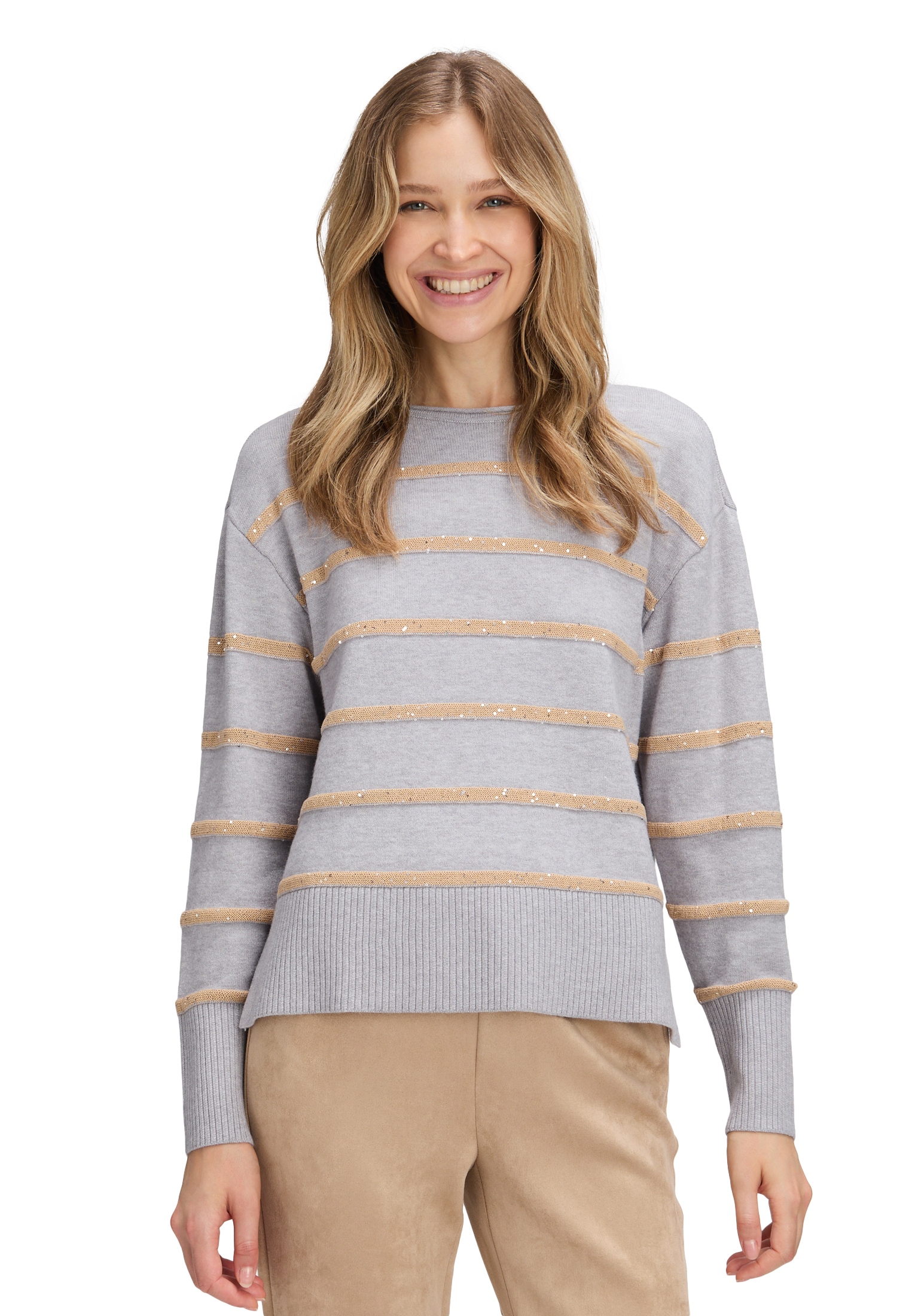 Betty Barclay Strickpullover »Strickpullover mit Pailletten«