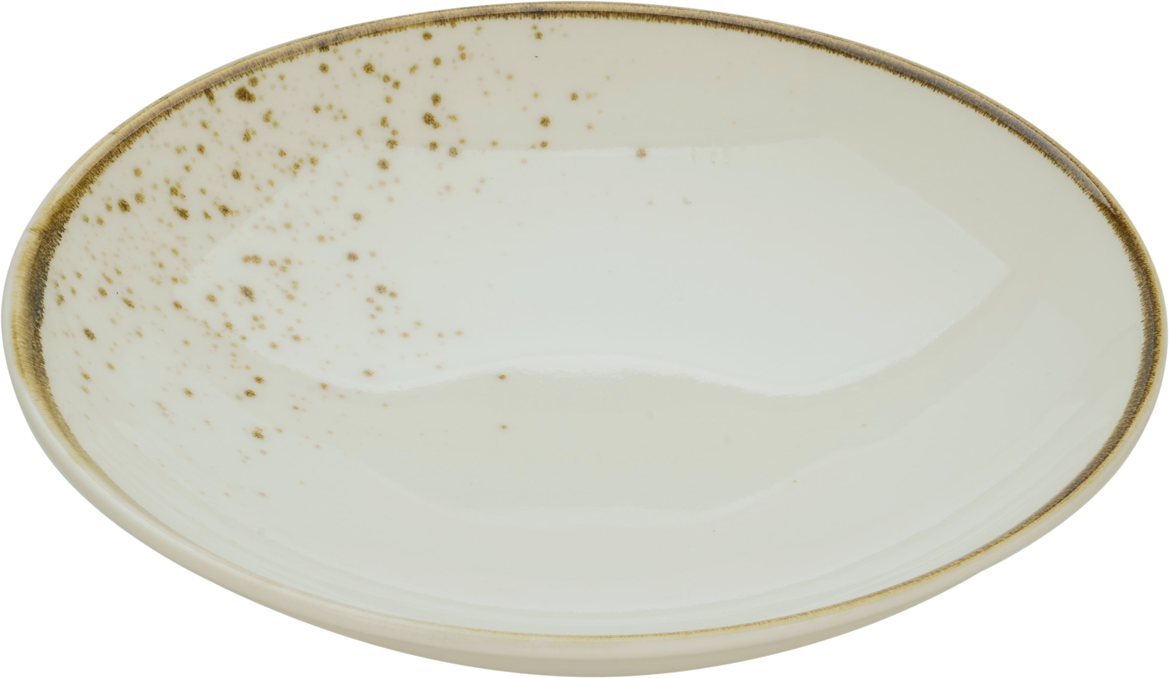 CreaTable Suppenteller »Nature Collection, Teller Set, 6-tlg.« Naturverbundenes Design, Einzigartige Oberfläche