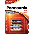 Panasonic Batterie »Pro Power - AAA«, LR03, 1,5 V, (4 St.)