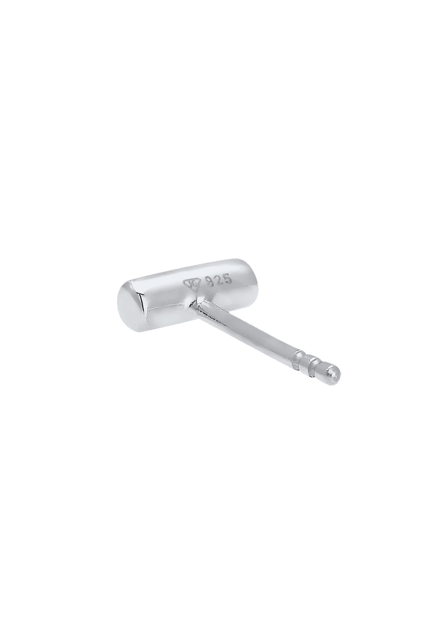 Elli Piercing-Set »Ohrringe Single Ohrstecker Stab Geo 925 Silber«