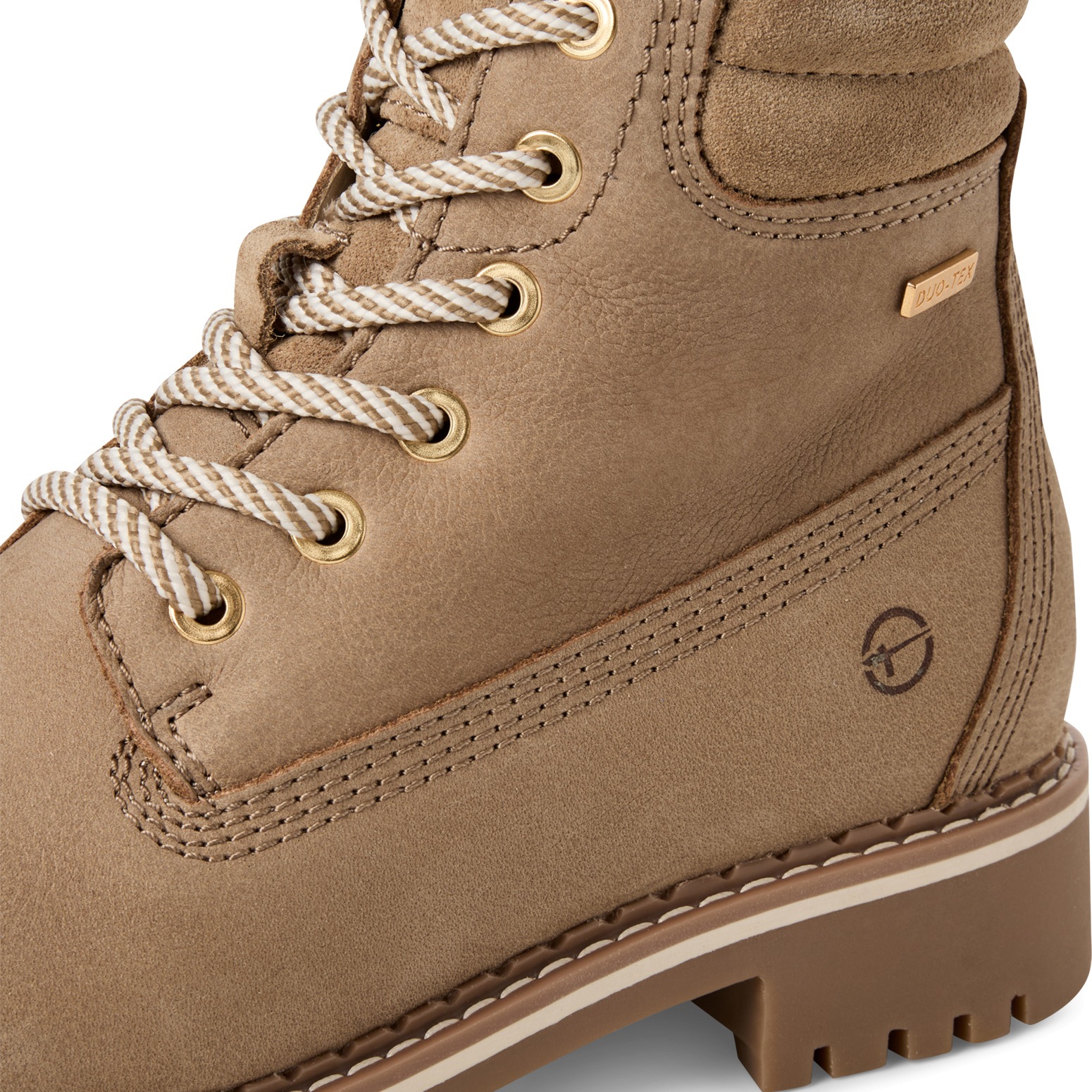 Tamaris Winterboots  , Blockabsatz, Schnürstiefelette mit DUO-TEX Ausstattung