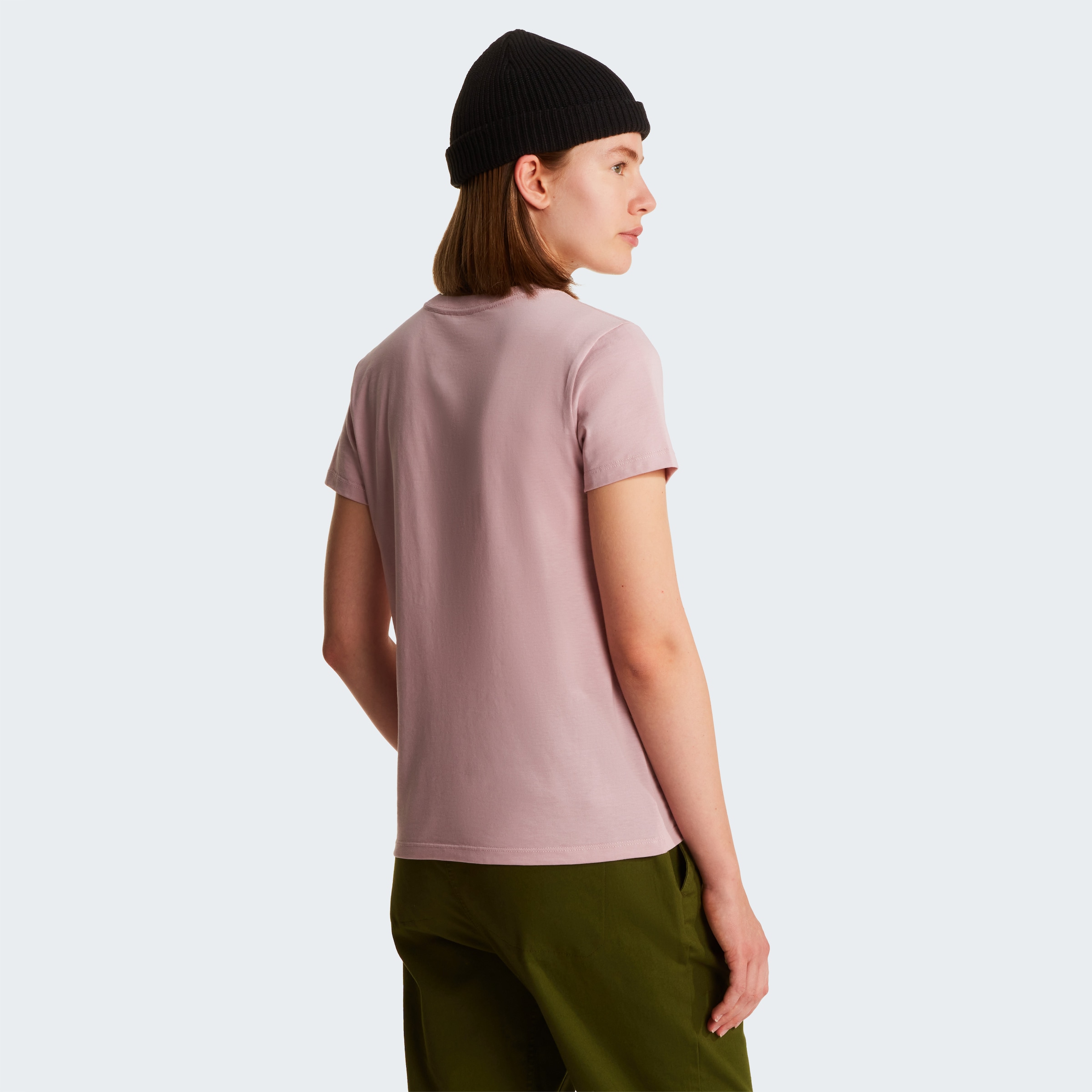 The North Face T-Shirt »W EVOLUTION SIMPLE DOME SLM SHORT SLEEVE« schmaler Schnitt, Kurzarm, für Wandern und Outdoor-Aktivitäten