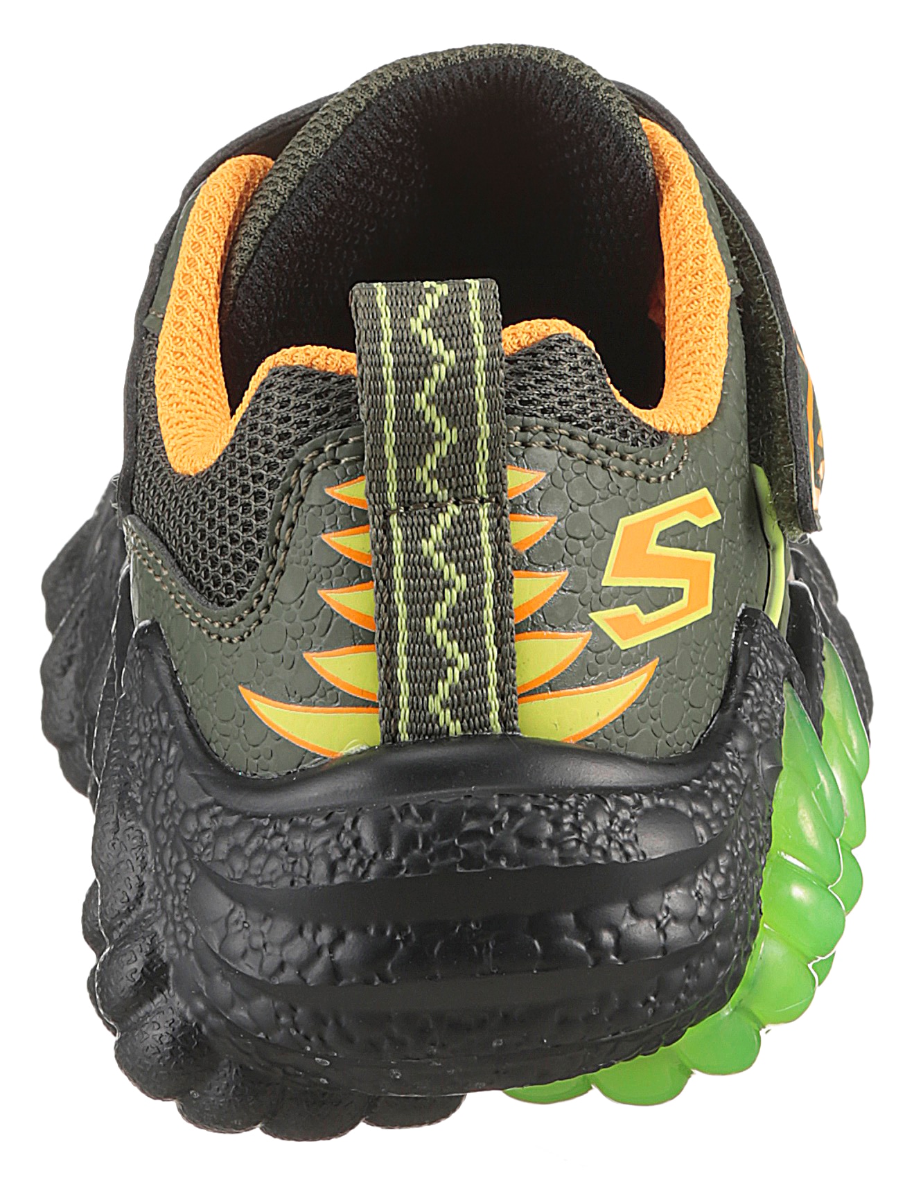 Skechers Sneaker »SKECH-O-SAURUS LIGHTS 2.0«, Blink,-Klettschuh, Dino-Schuh, Größenschablone zum Download