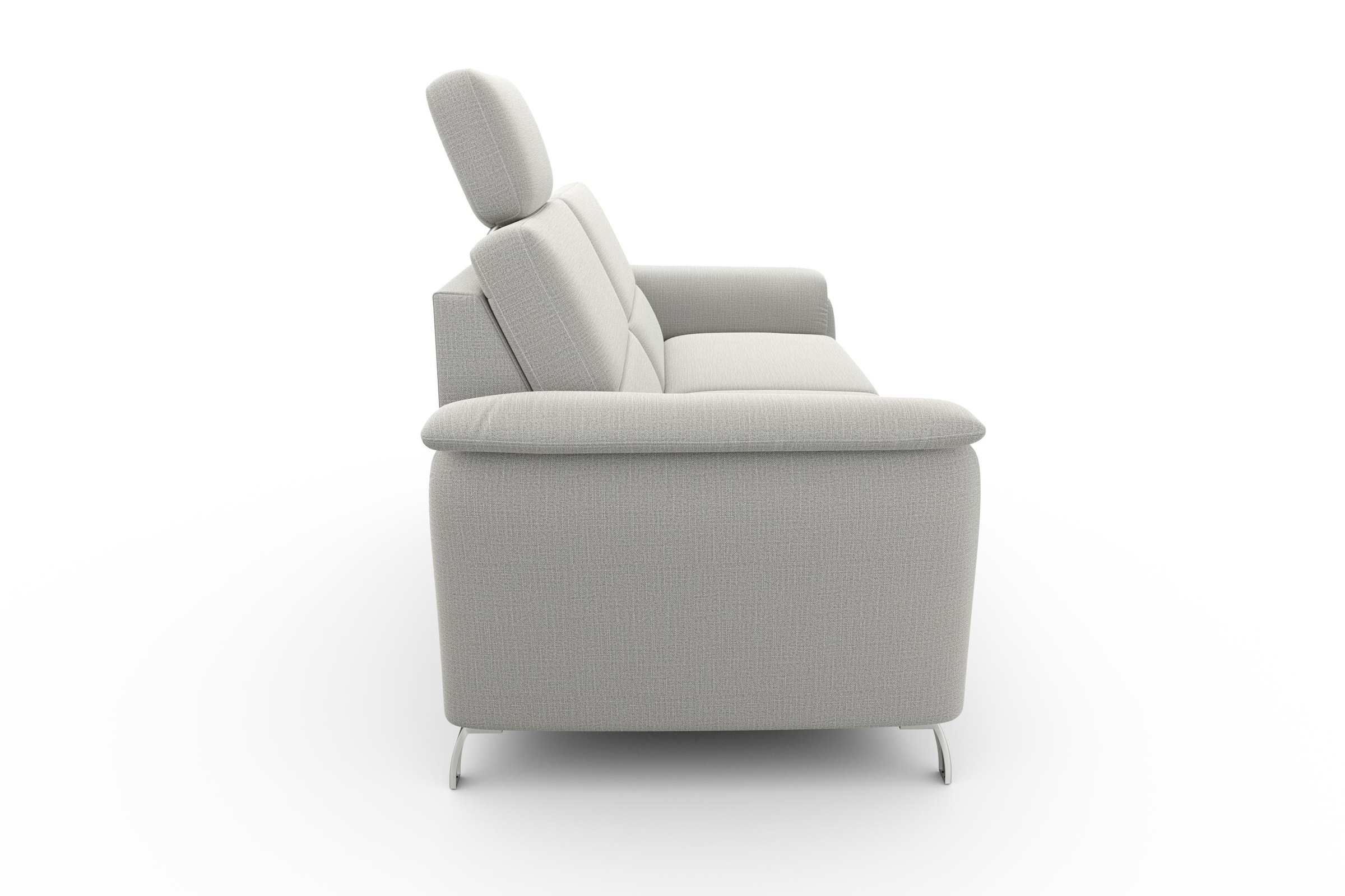 sit&more 2,5-Sitzer »Palmera«, Federkern-Polsterung, Steckvorrichtung für 2 Kopfstützen (optional)