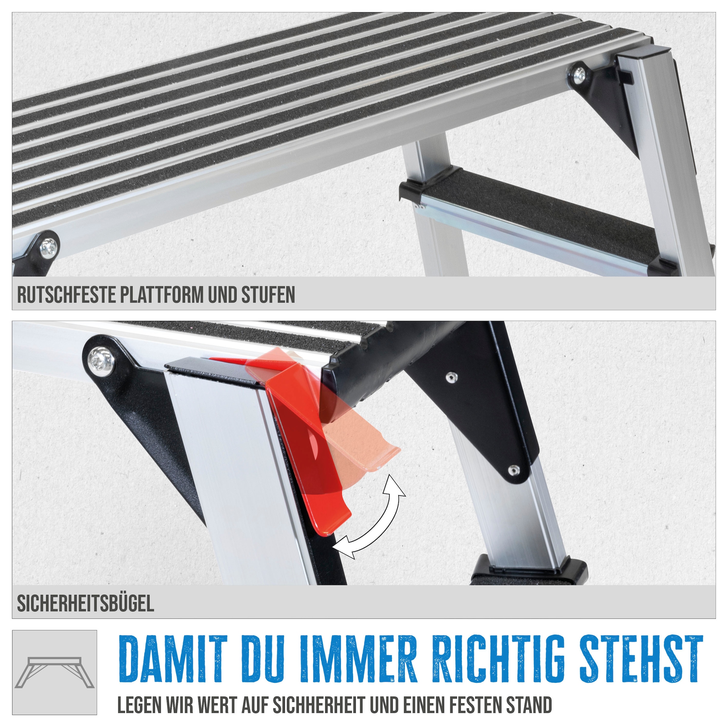 Güde Arbeitsplattform »»GAAP 960««, aus Aluminium