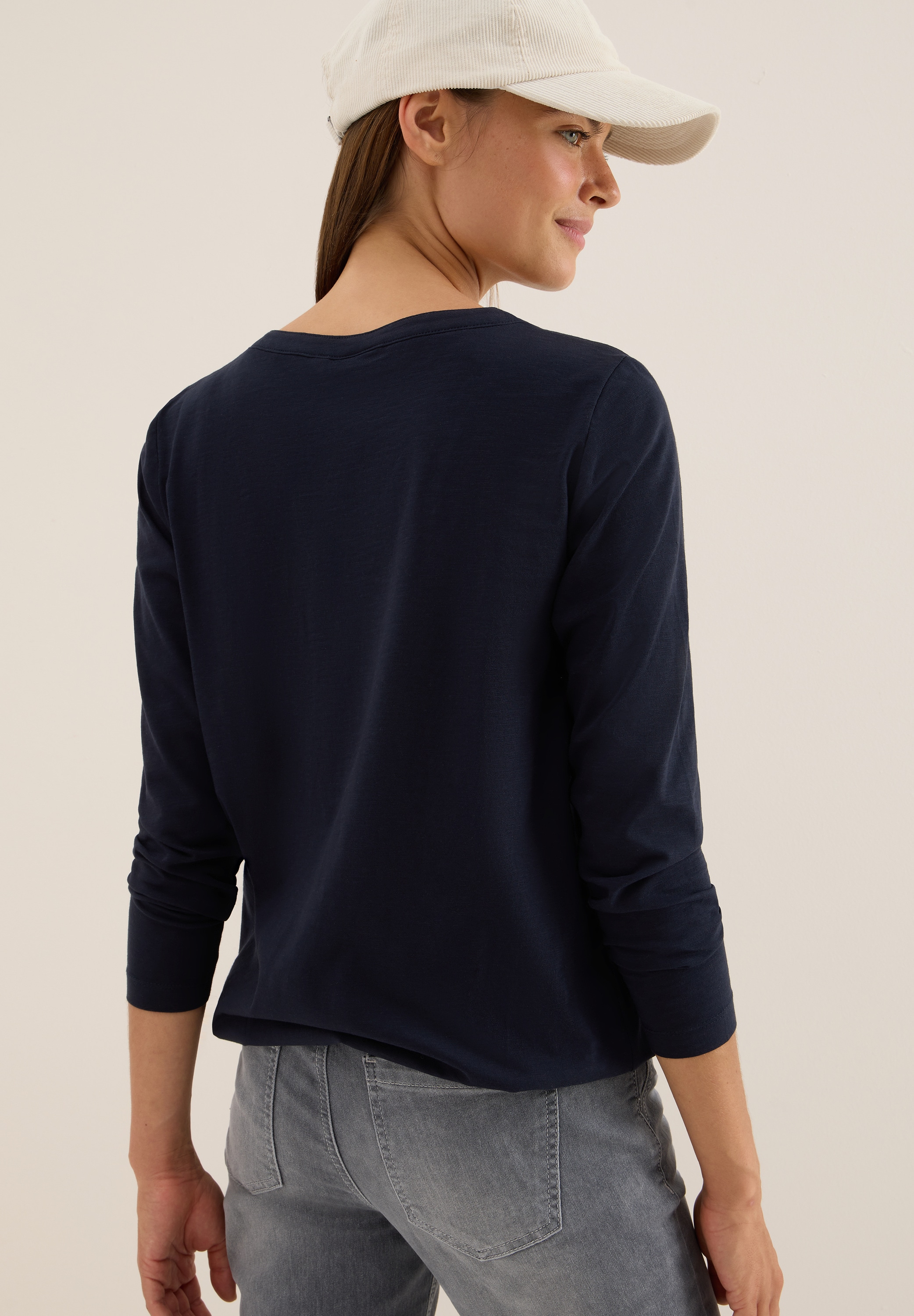 Cecil Langarmshirt , im Tunika-Look
