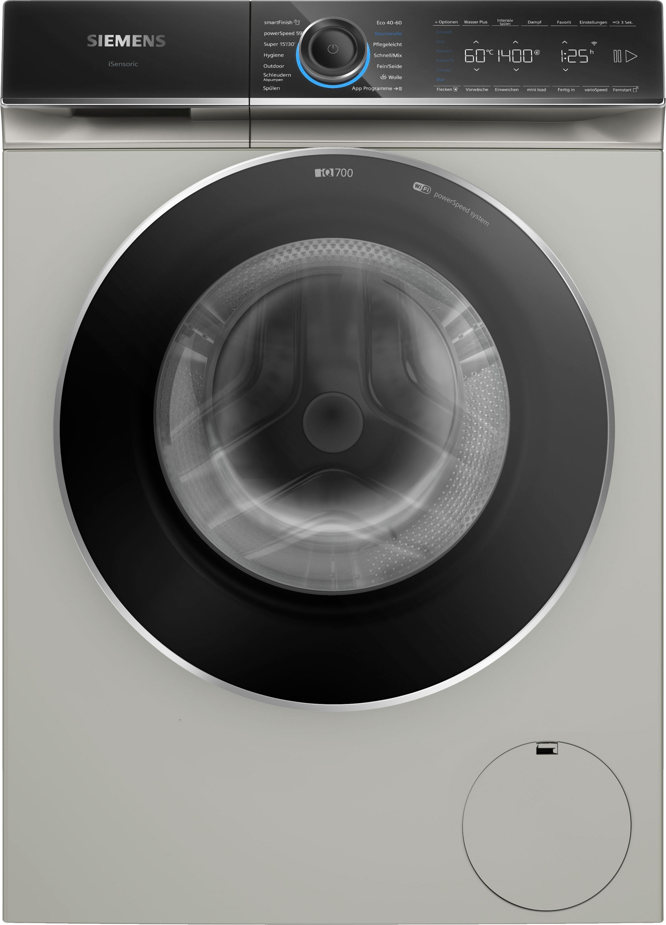 SIEMENS Waschmaschine 1400 – 3 XXL smartFinish »WG44B20X40«, 9 kg, Dampf glättet Knitterfalten sämtliche Jahren mit WG44B20X40, Garantie U/min, dank