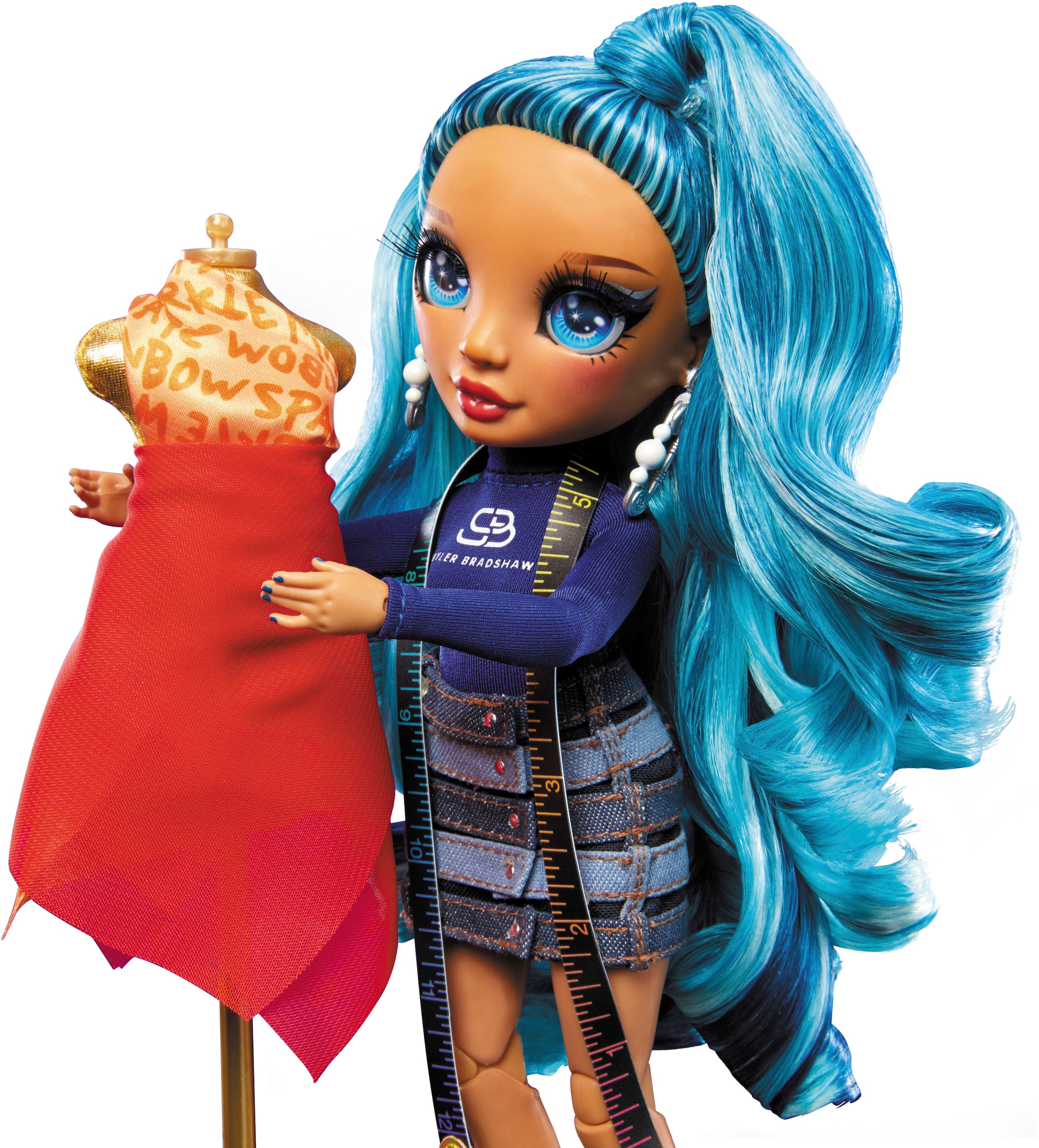 RAINBOW HIGH Anziehpuppe »Rainbow High Dream & Design Fashion Studio«, inklusive Puppe Skyler