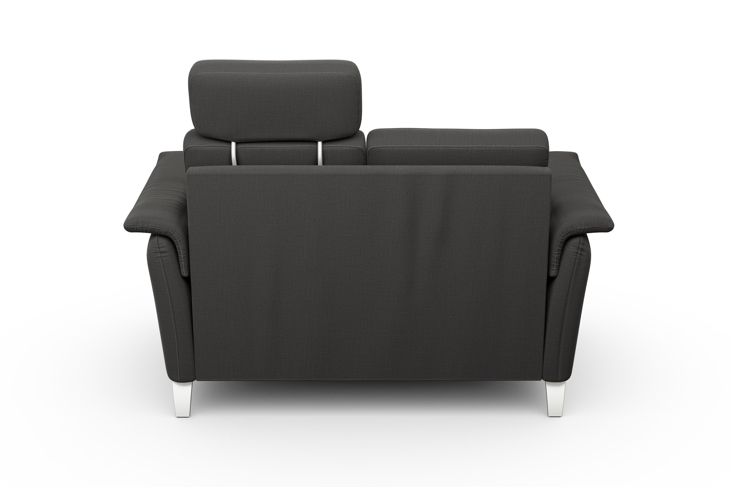 sit&more 2-Sitzer »Palmera«, Federkern-Polsterung, Steckvorrichtung für 2 Kopfstützen (optional)