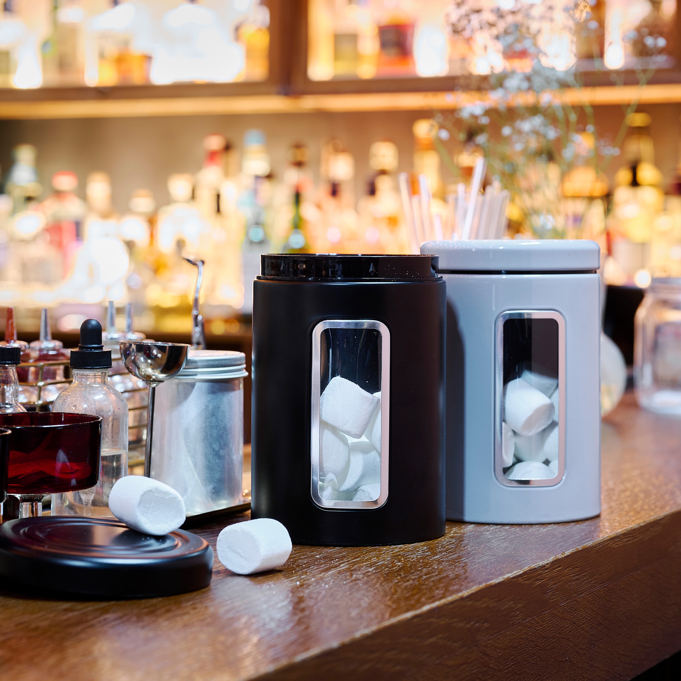 WESCO Vorratsdose »Classic Line« 1 Stk. tlg. Deckel mit Kunststoffring / Sichtfenster aus Acryl, 2 L