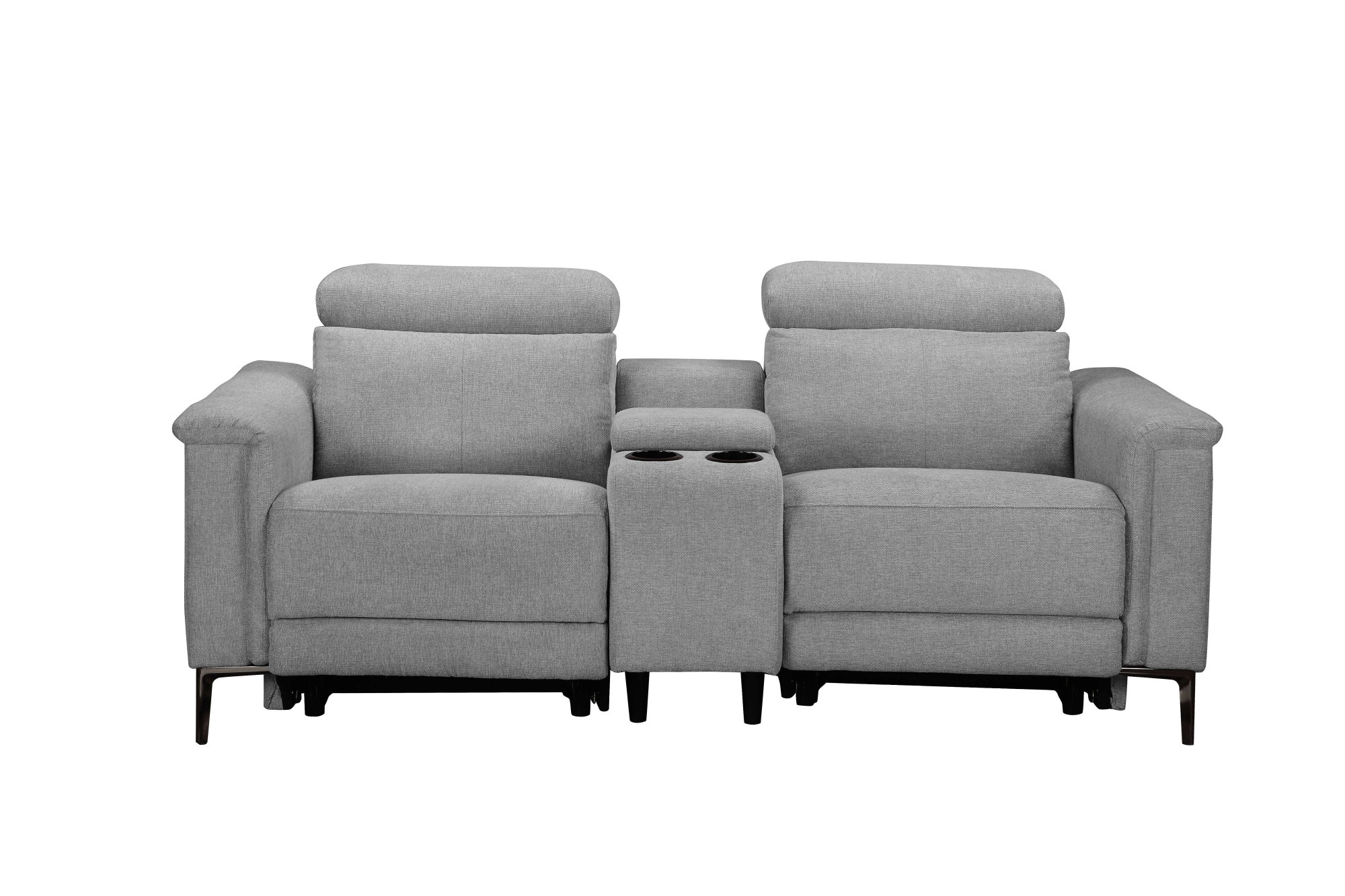 Places of Style 2-Sitzer »Lund, 2er-Kinosofa, TV-Sessel, Multimedia-Sofa, USB-A,«, m. elektrischer o. manueller Relaxfunktion, Getränkehalter u. Staufach