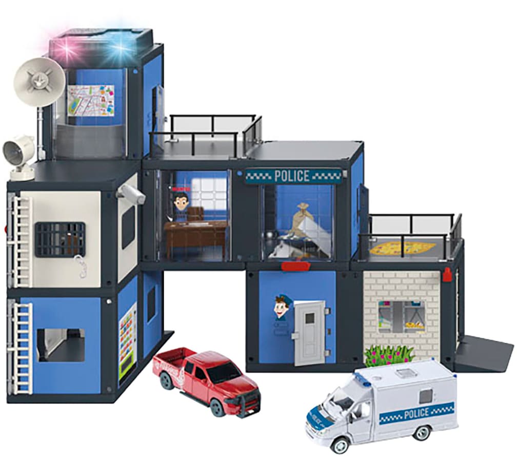 Siku Spiel-Polizeistation »SIKU World, Polizeistation (5510)«, mit Licht und weiteren Funktionen