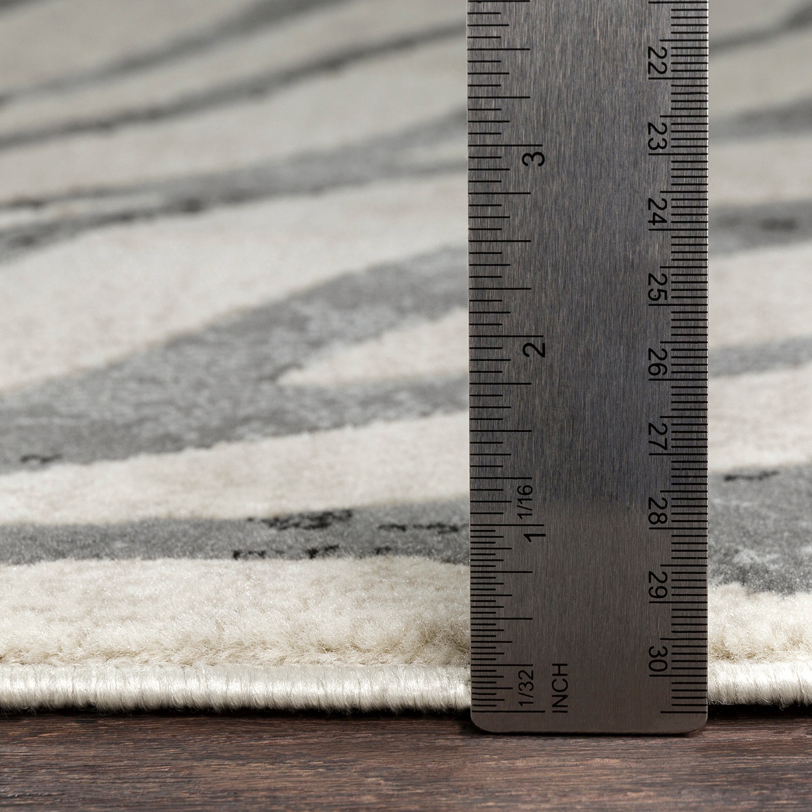 Livabliss Teppich »LUANDA«, rechteckig, 11 mm Höhe, Skandinavischer Teppich, Boho Wohnzimmerteppich/Läufer im Zebra Muster