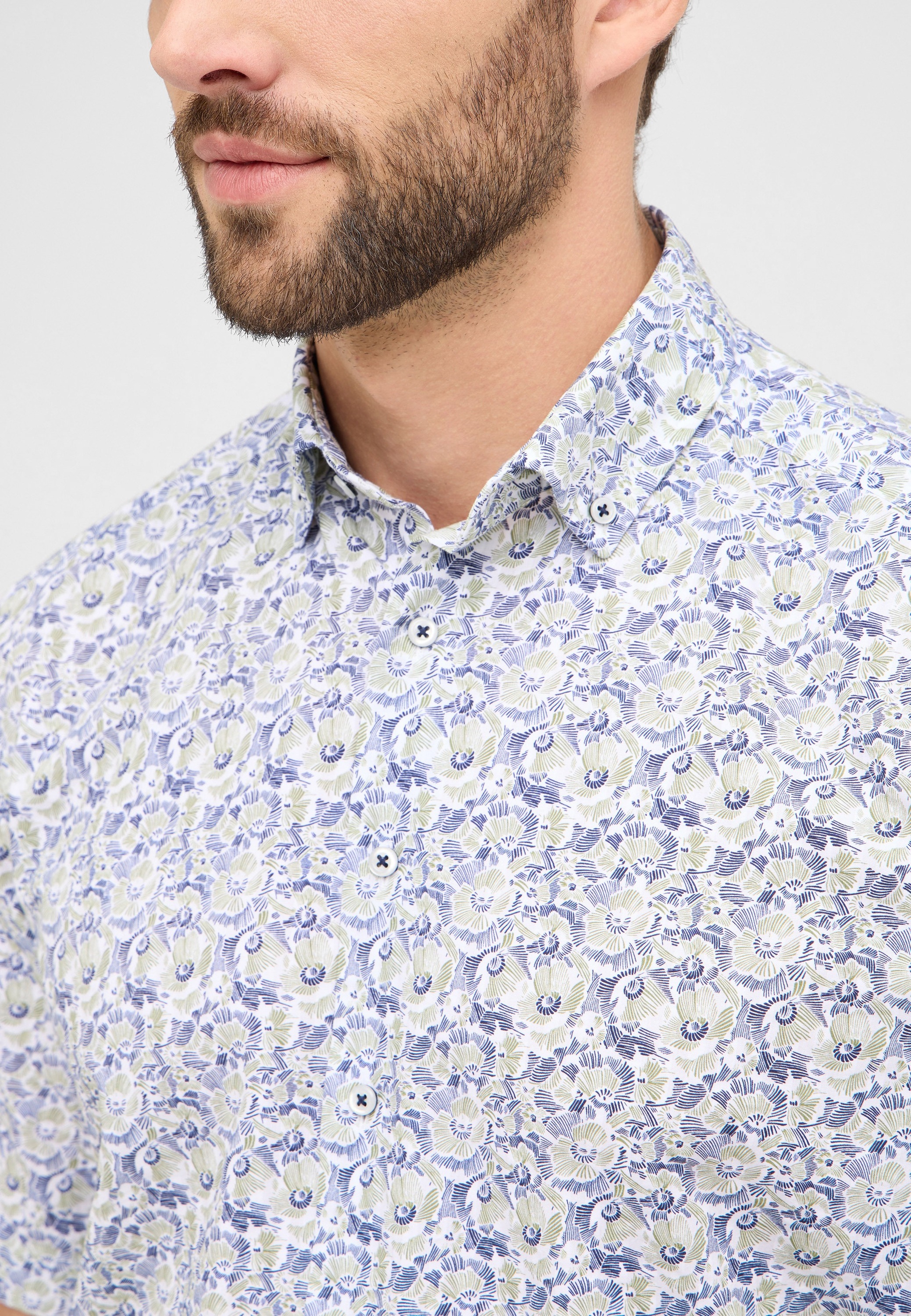 Eterna Kurzarmhemd »COMFORT FIT« EASY IRON (bügelleicht)