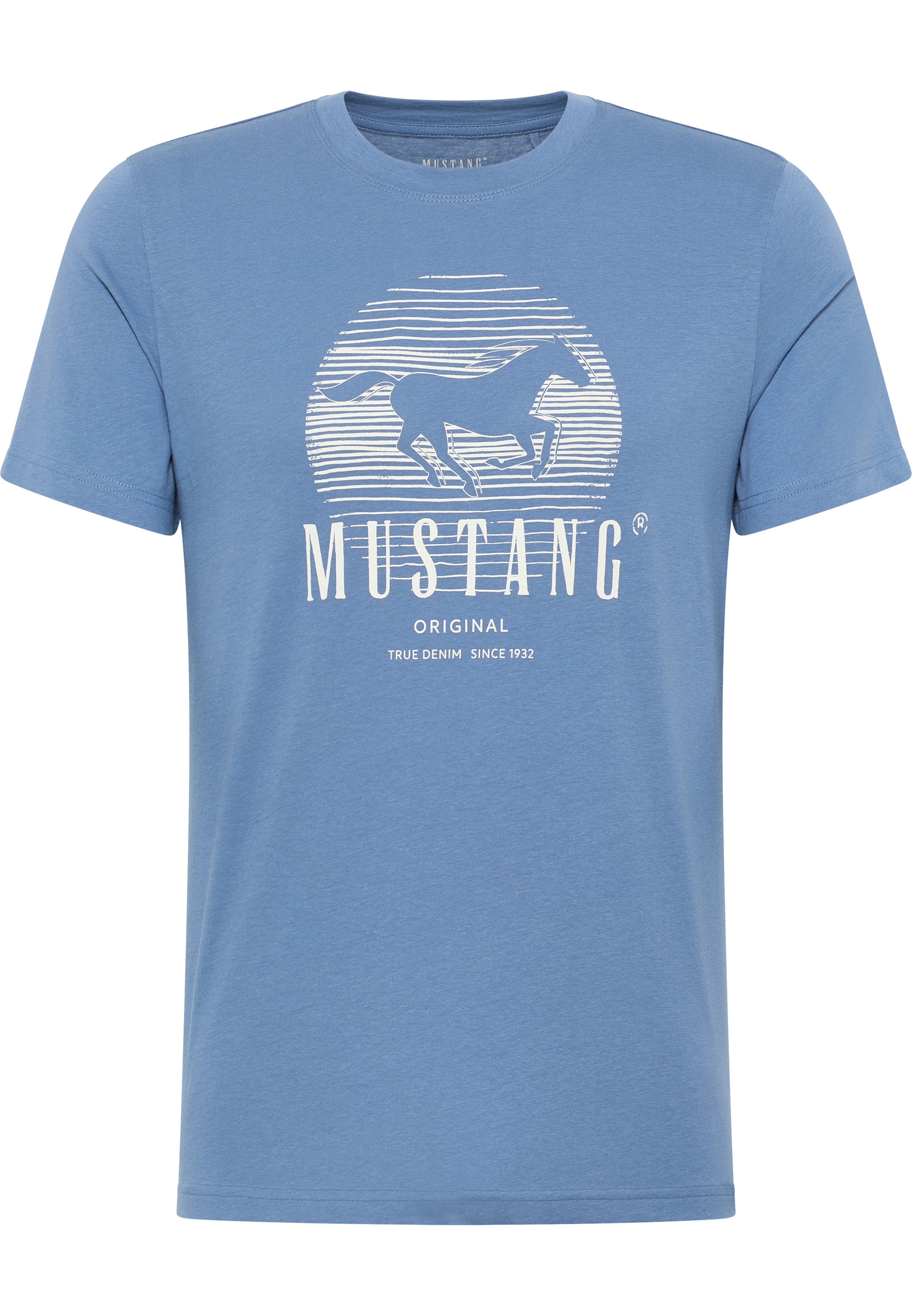 Print-Shirt« ♕ Kurzarmshirt »Mustang bei MUSTANG T-Shirt