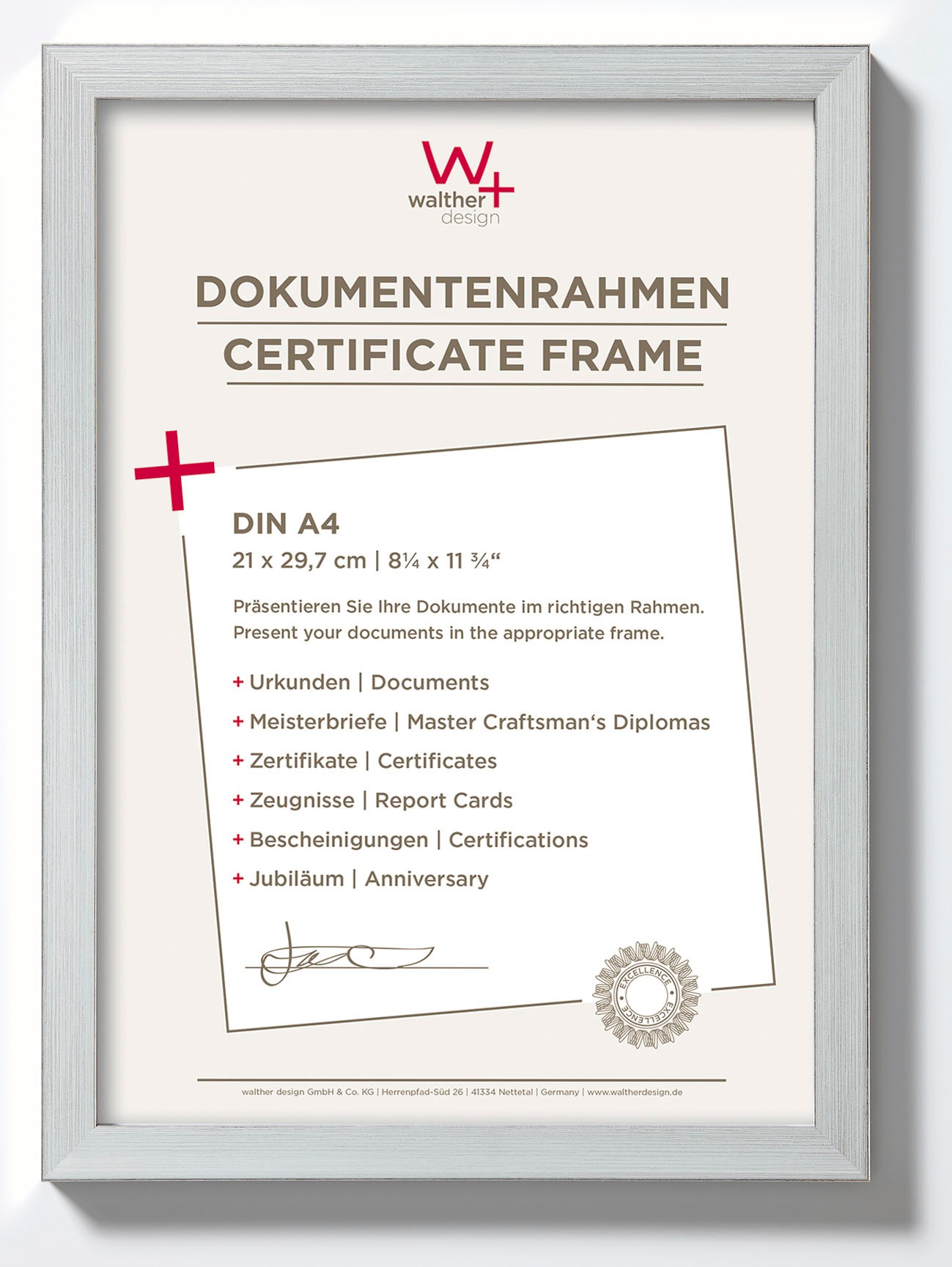 Walther Bilderrahmen »Construction Designrahmen«, (1 St.) kaufen