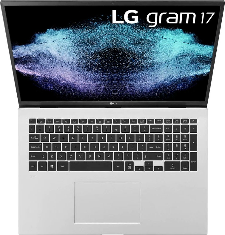 LG Notebook »Gram 512 UNIVERSAL 17 Zoll, X Jahre ➥ SSD 17Z90P-G.AA66G«, Garantie | XXL Graphics, / GB i5, 43,18 cm, 3 Iris Core Intel, Plus