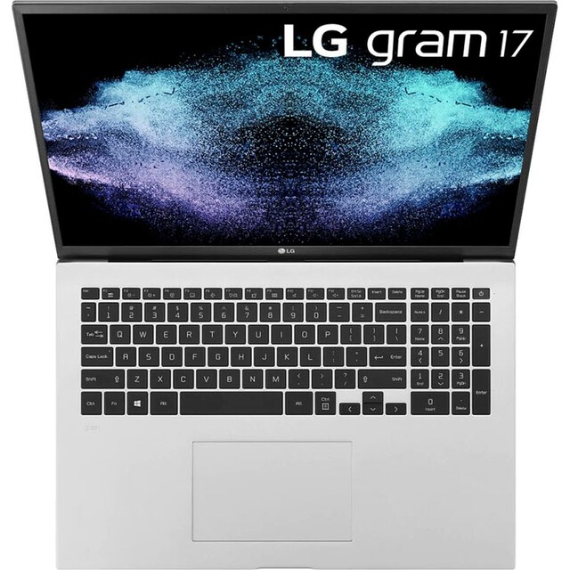 cm, ➥ »Gram SSD Garantie i5, 17 3 Notebook GB LG XXL | Zoll, Core Iris 17Z90P-G.AA66G«, Plus Jahre Graphics, X / 43,18 Intel, UNIVERSAL 512