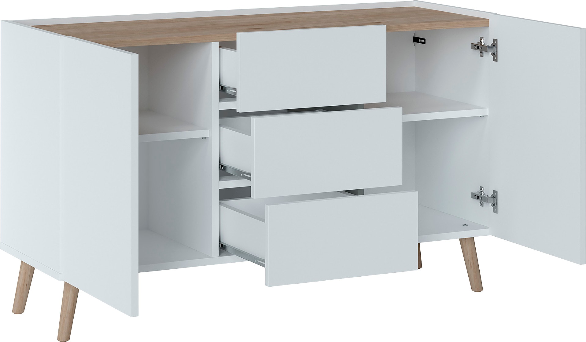 INOSIGN Sideboard »Scandi«, Breite 120 cm