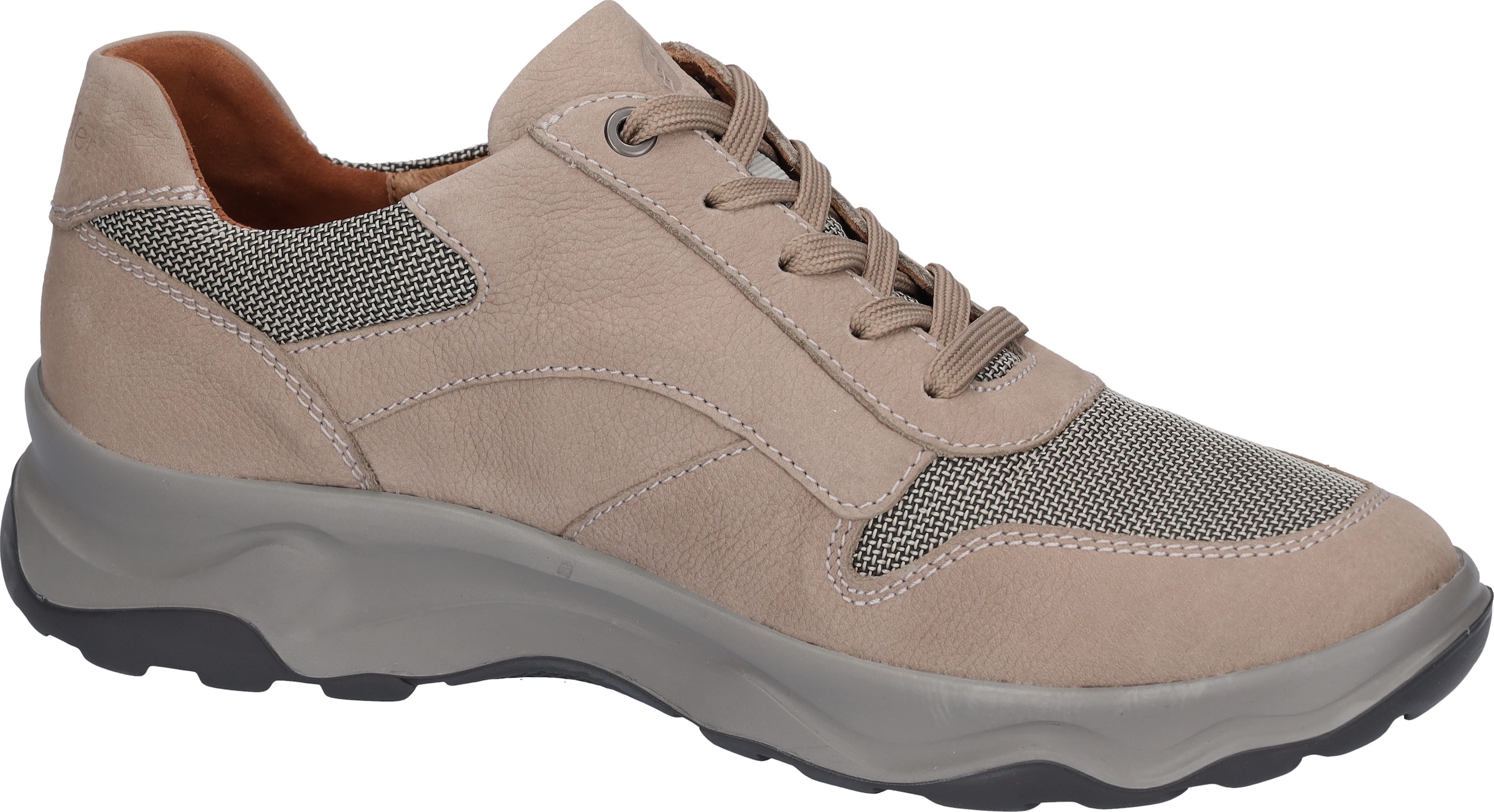Waldläufer Sneaker »H-MAX«, Schnürschuh, Halbschuh mit zusätzlichem Reißverschluss, H-Weite