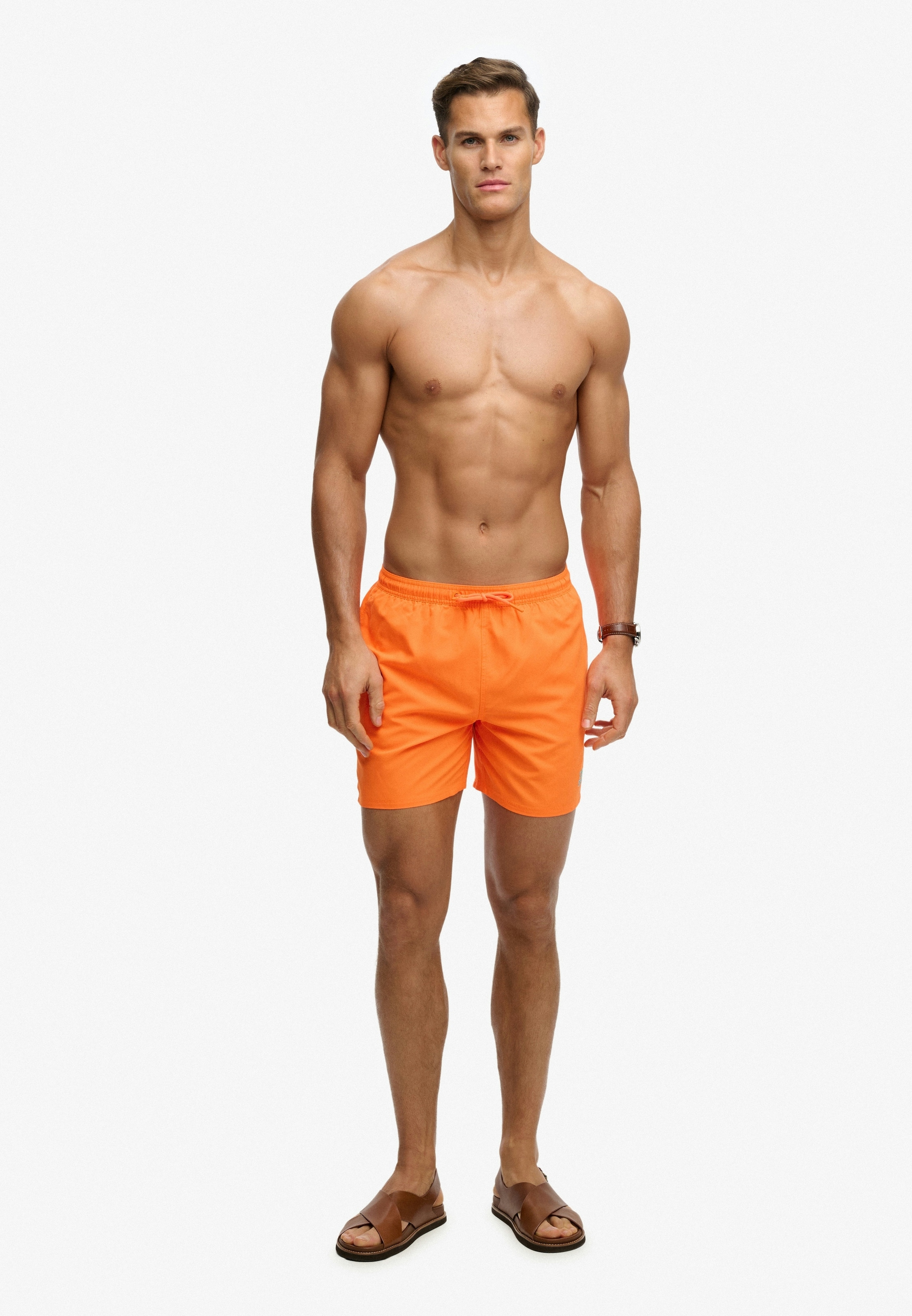 Superdry Badeshorts »ESSENTIAL 16 SWIM SHORT« Kunstfaser, relaxed fit
