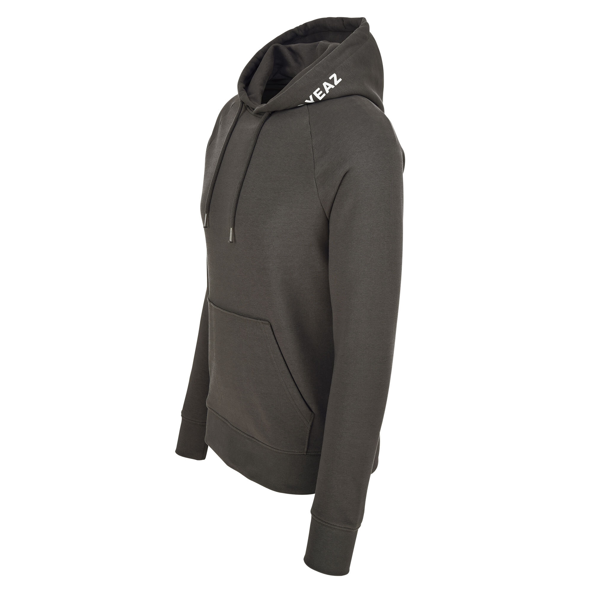 YEAZ Kapuzenpullover »Hoodie Smoke Grey (unisex) CUSHER«