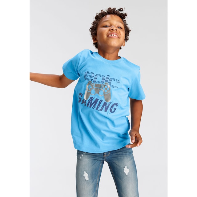KIDSWORLD T-Shirt »EPIC GAMING«, Folienprint bei