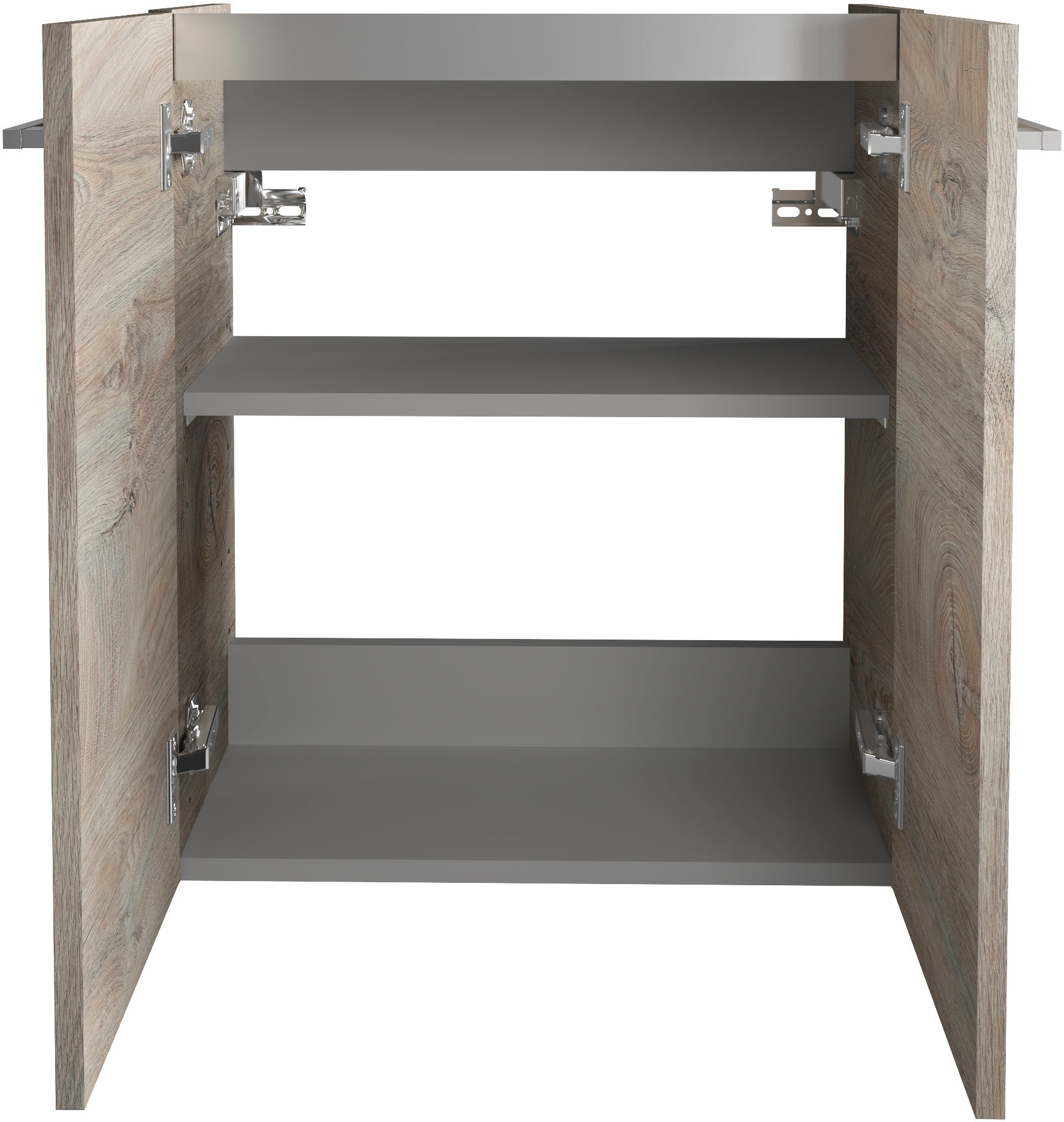 FACKELMANN Waschbeckenunterschrank »SBC«, Badmöbel für Gäste-WC, Breite ca. 55 cm