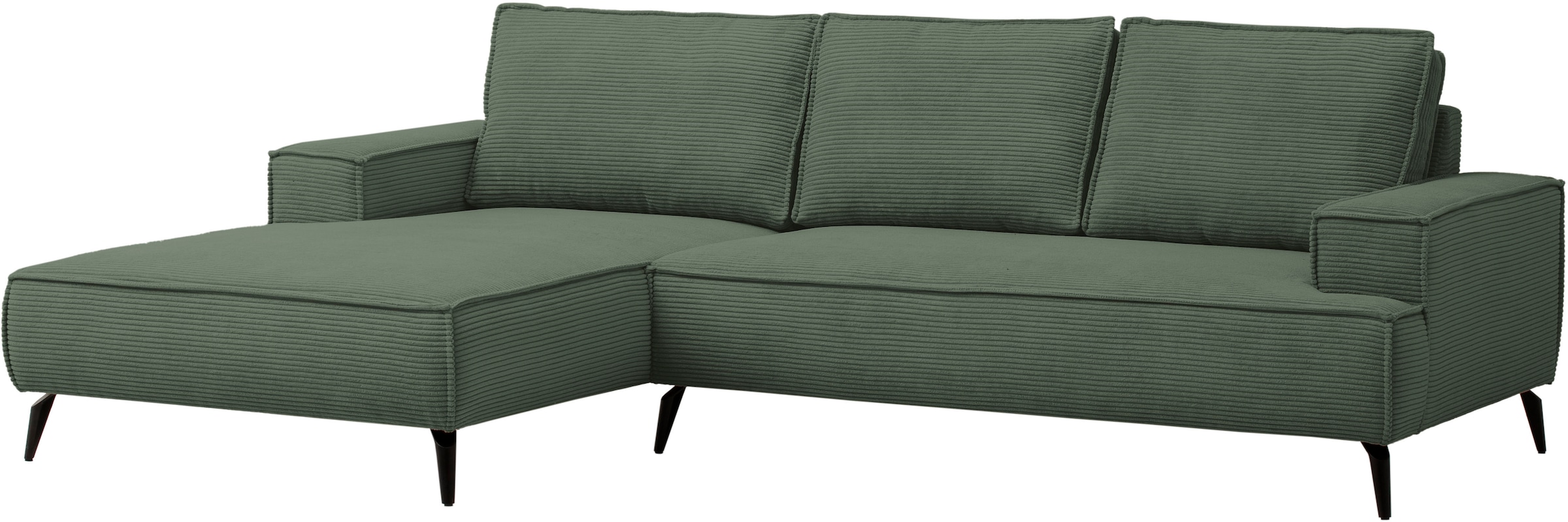 andas Sitzgruppe »TVINNU, Polsterecke L-Form, Schlaffunktion, mit Hocker« Set, 2 Stk. tlg. Set, stellbar zum Schlafsofa (Krokodilverbinder)