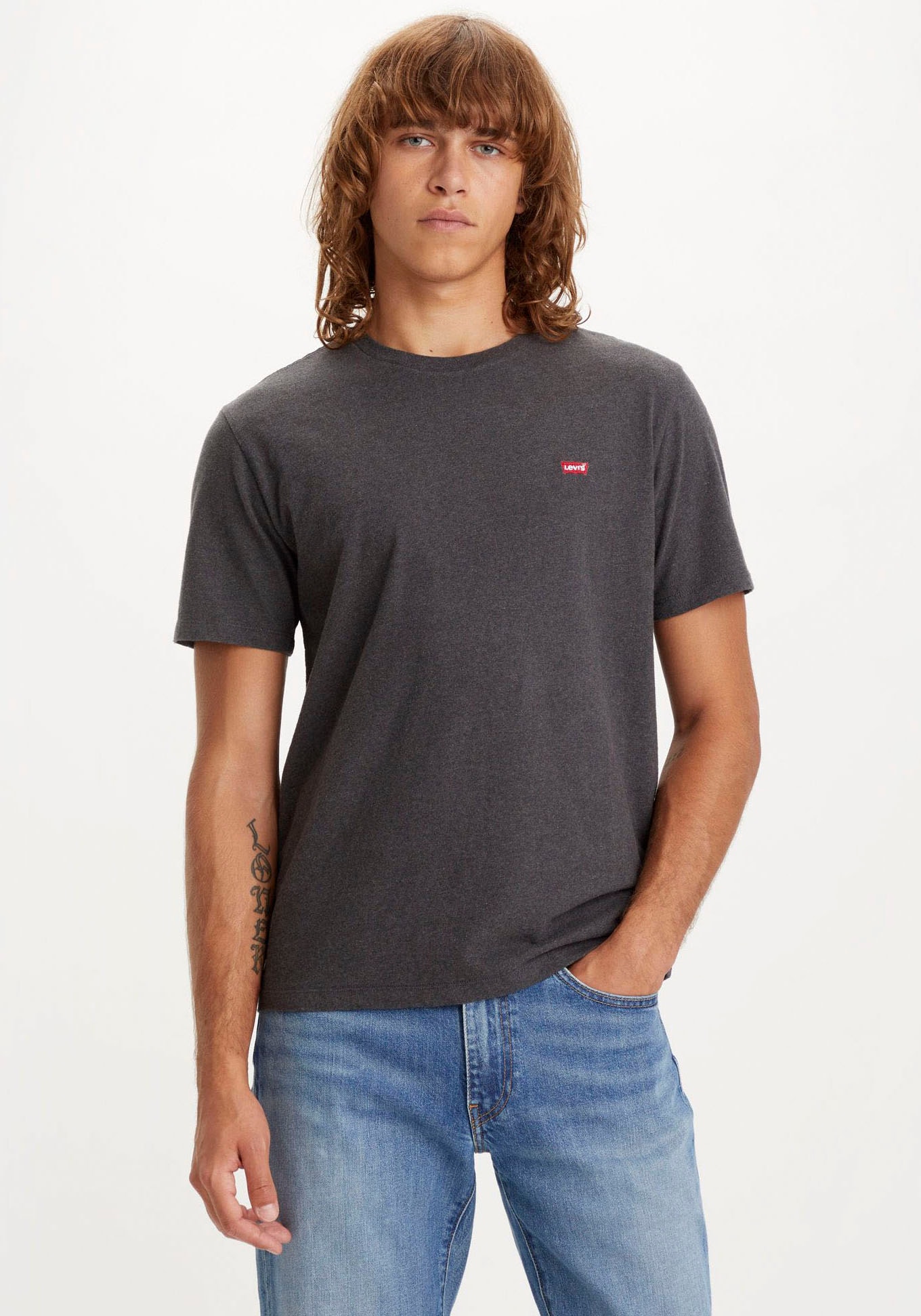 Levi's® T-Shirt »ORIGINAL HM TEE« mit Logo Print
