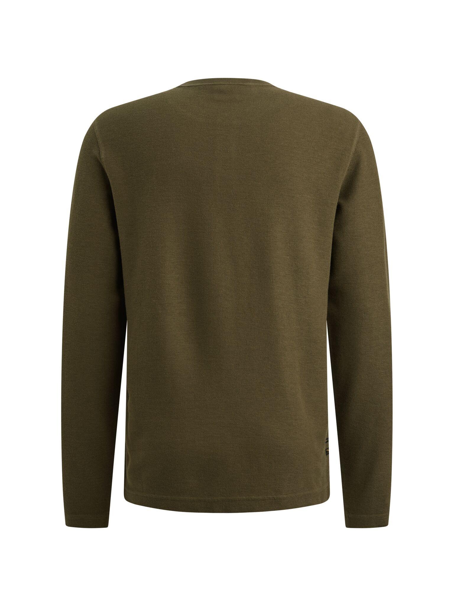 PME LEGEND Henleyshirt mit Logo-Badge