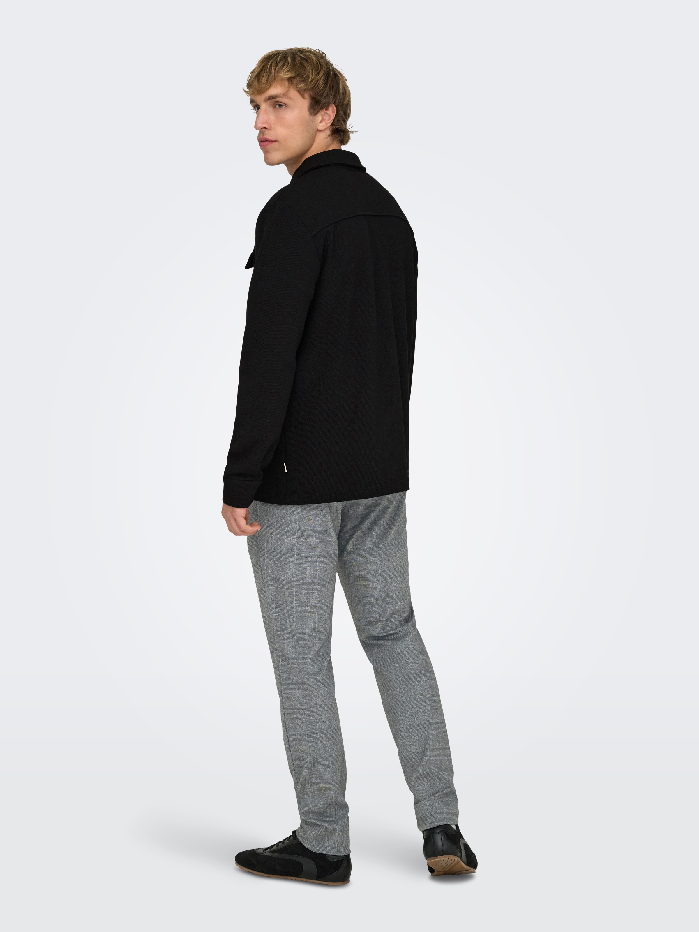 ONLY & SONS Langarmhemd »ONSNEWKODYL OVERSHIRT SWEAT NOOS«
