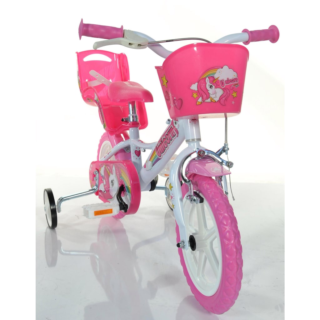 Dino Kinderfahrrad »Unicorn Einhorn 12 Zoll«, 1 Gang