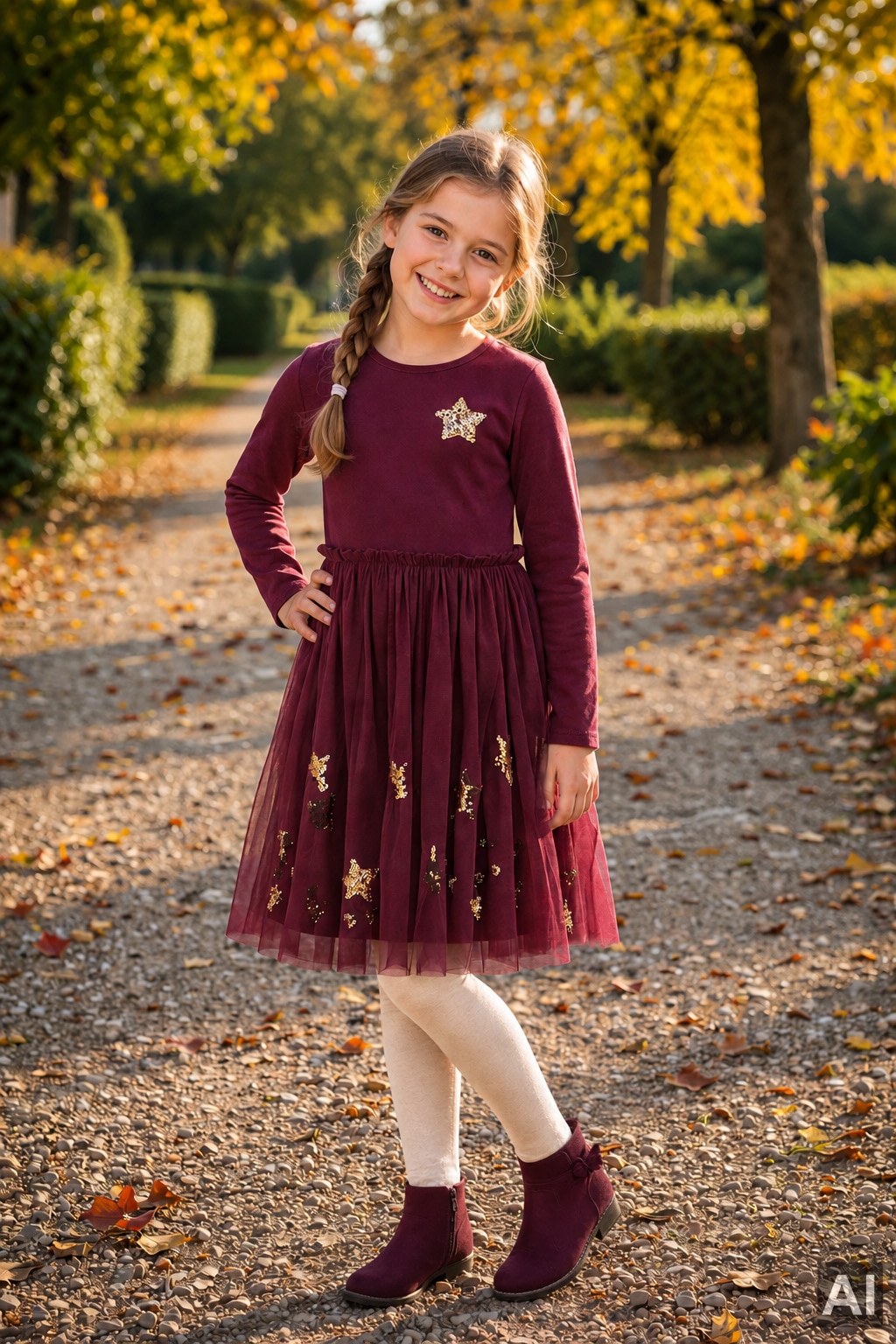 happy girls Jerseykleid Baumwollmischung, Pailletten