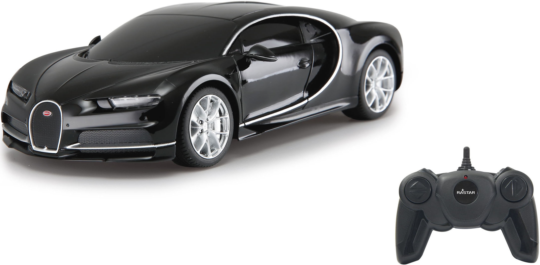 Jamara RC-Auto »Bugatti Chiron, 1:24, 2,4 GHz, schwarz«