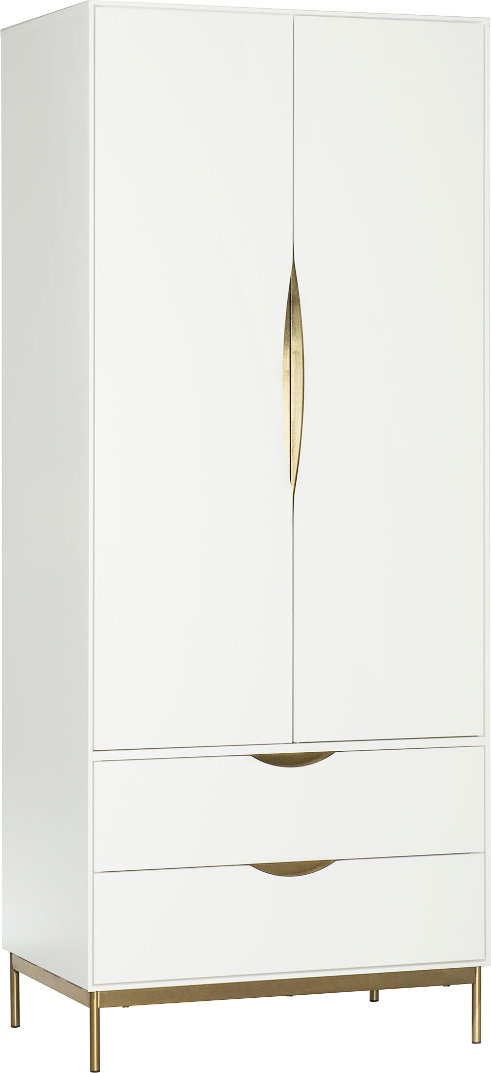 andas Kleiderschrank »KOBE« Schöne Griffe, viel Stauraum, Breite 80 cm, FSC®-zertifiziert