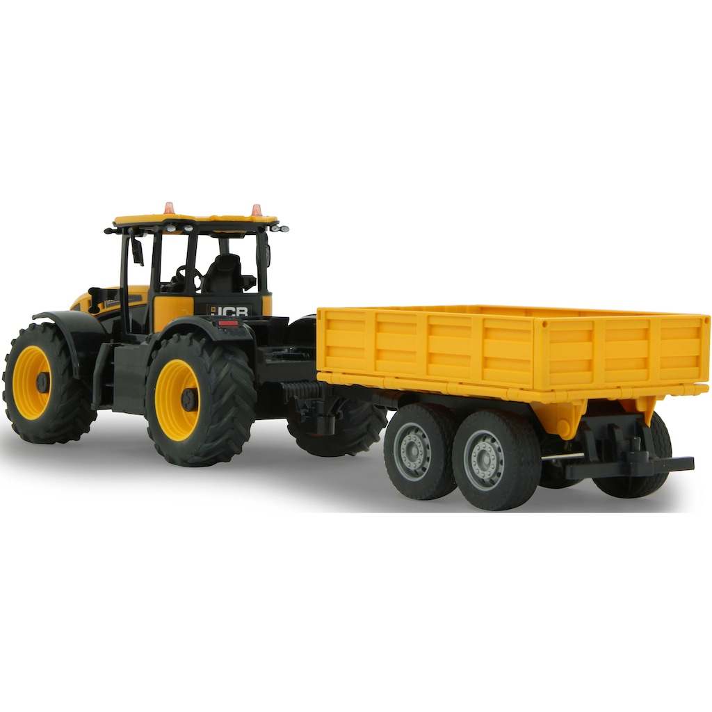 Jamara RC-Auto »JCB Fastrac Traktor mit Kippanhänger 1:24 - 2,4 GHz«