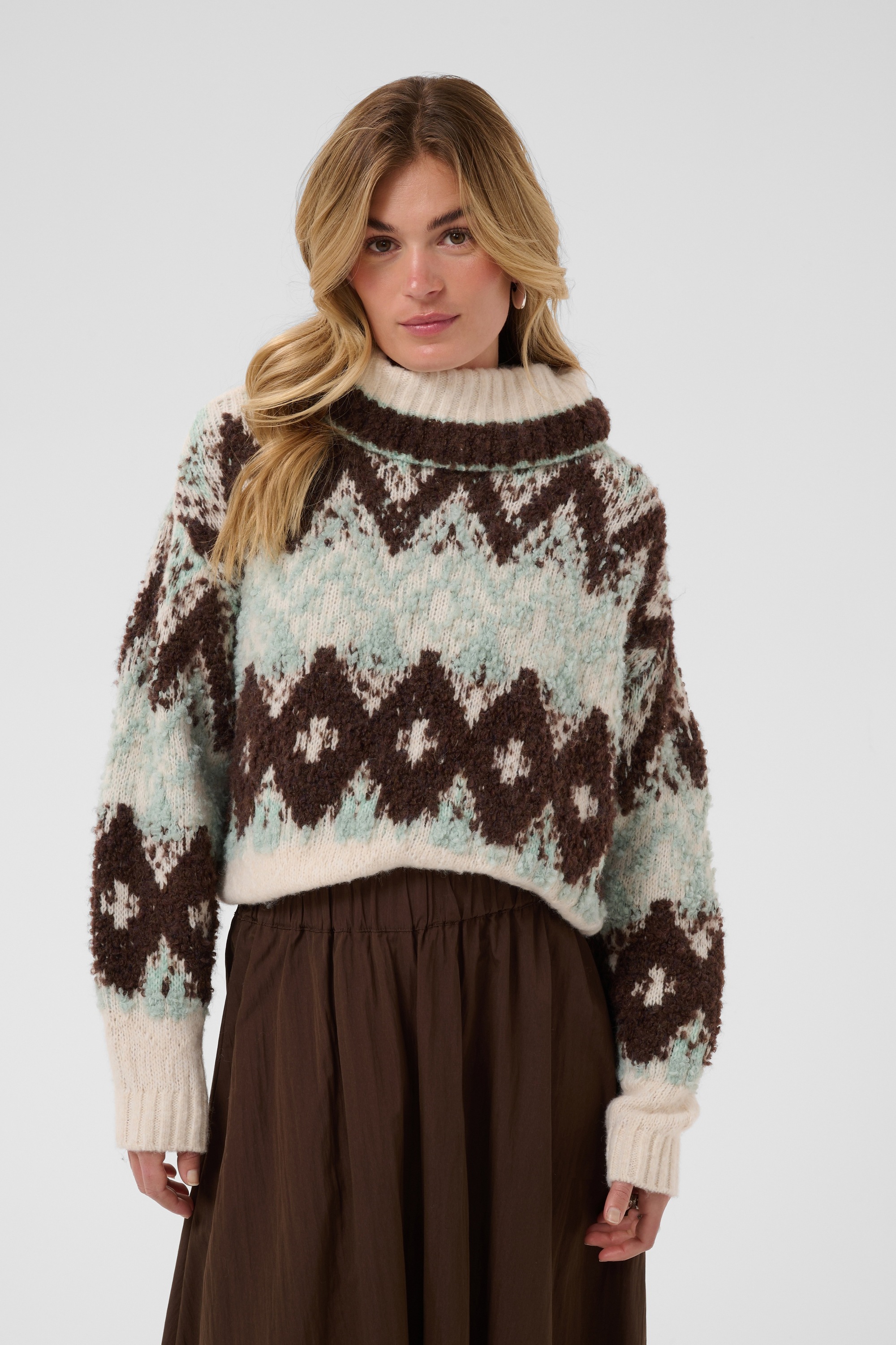 Saint Tropez Strickpullover »Damen Strickpullover TuskaSZ«