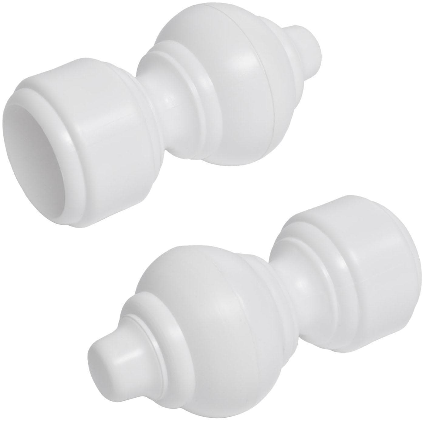 Liedeco Gardinenstangen-Endstück, (Set, 2 Gardinenstange für 28 mm Ø St.)