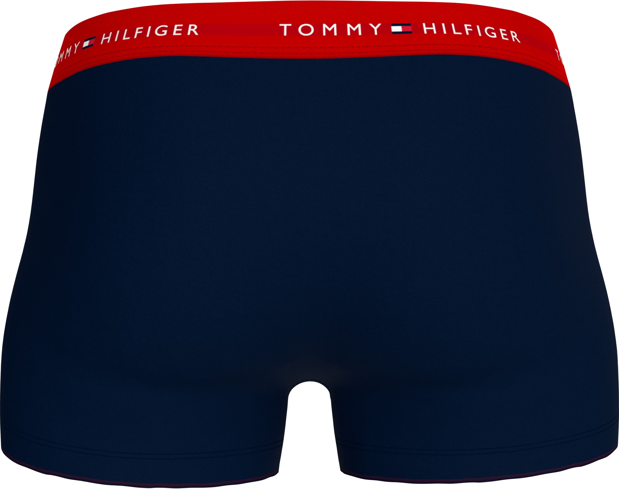 Tommy Hilfiger Underwear Boxer »TRUNK 3 PACK«, (3 St.), mit kontrastfarbenem Logobund