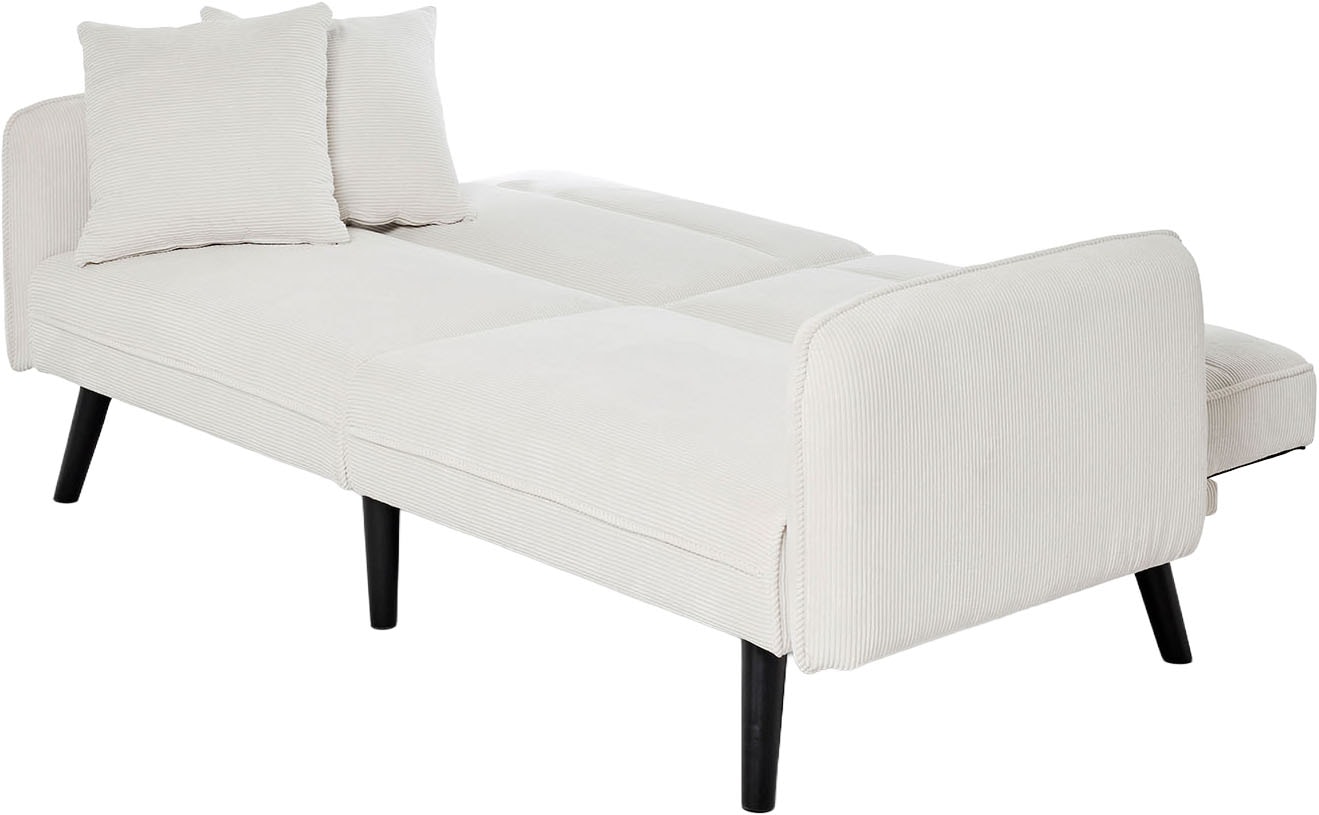 Jahnke Schlafsofa »CHILLAX LINE« mit Relax-und Schlaffunktion, inkl. Kissen, Breite 191 cm
