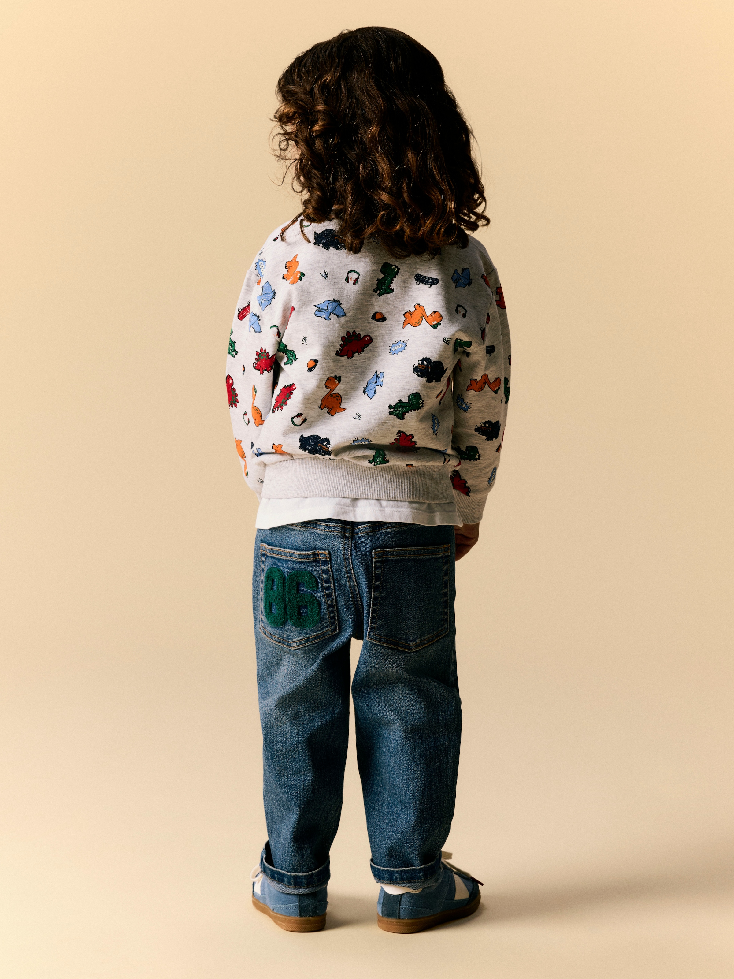 Name It Sweatshirt »NMMLEON LS NREG SWEAT BRU BOX«, Baumwollmischung, regular fit

