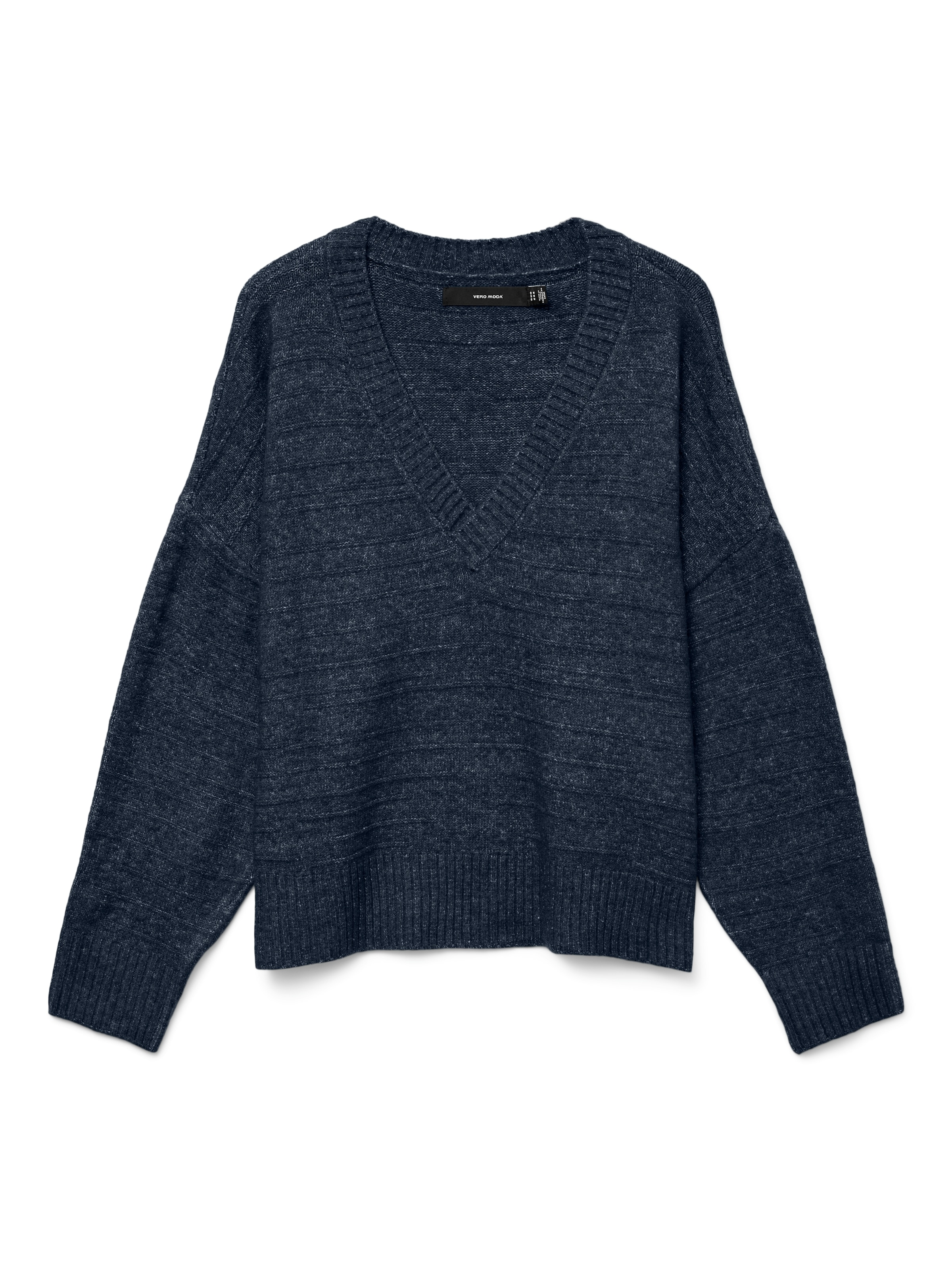 Vero Moda Strickpullover »VMBOOM STRUCTURE LS V-NECK PULLOVER BOO«