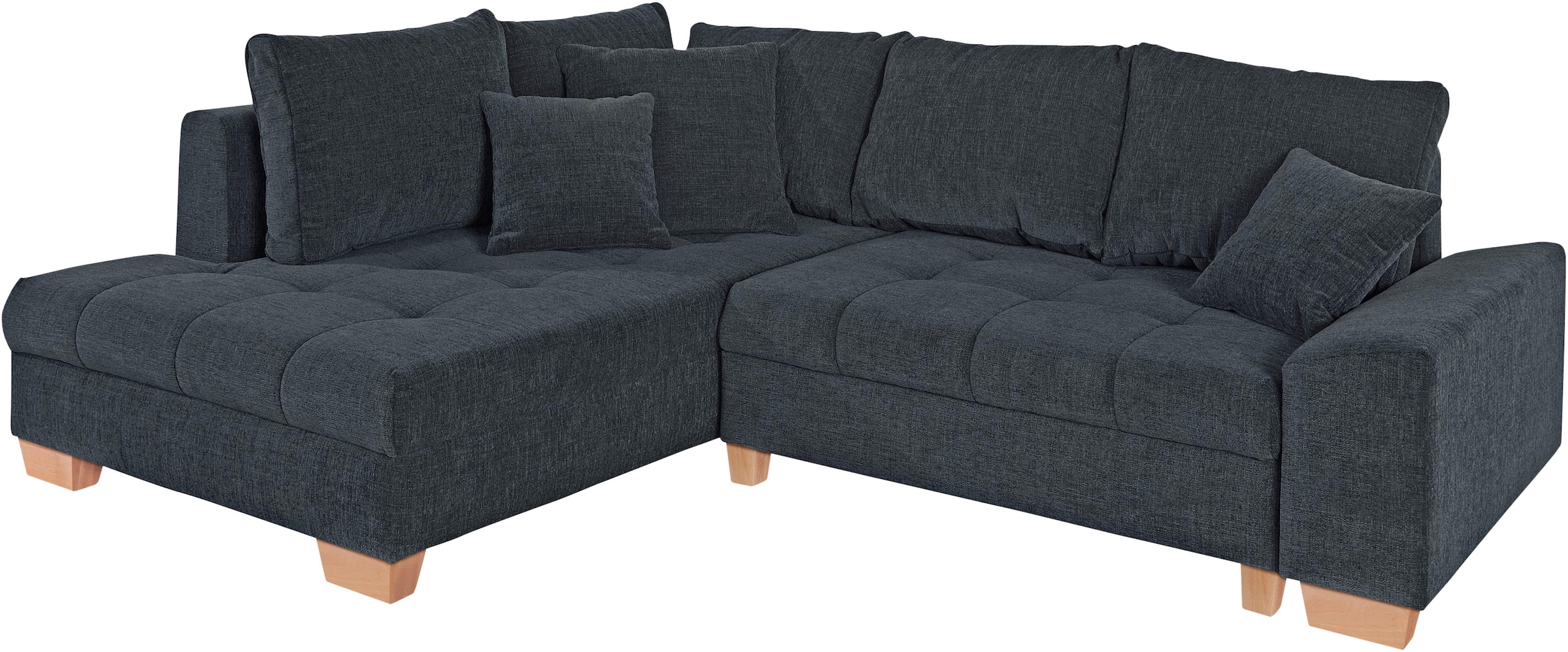 Ecksofa »Nikita L-Form«, wahlweise mit Kaltschaum (140kg Belastung/Sitz), AquaClean-Stoff